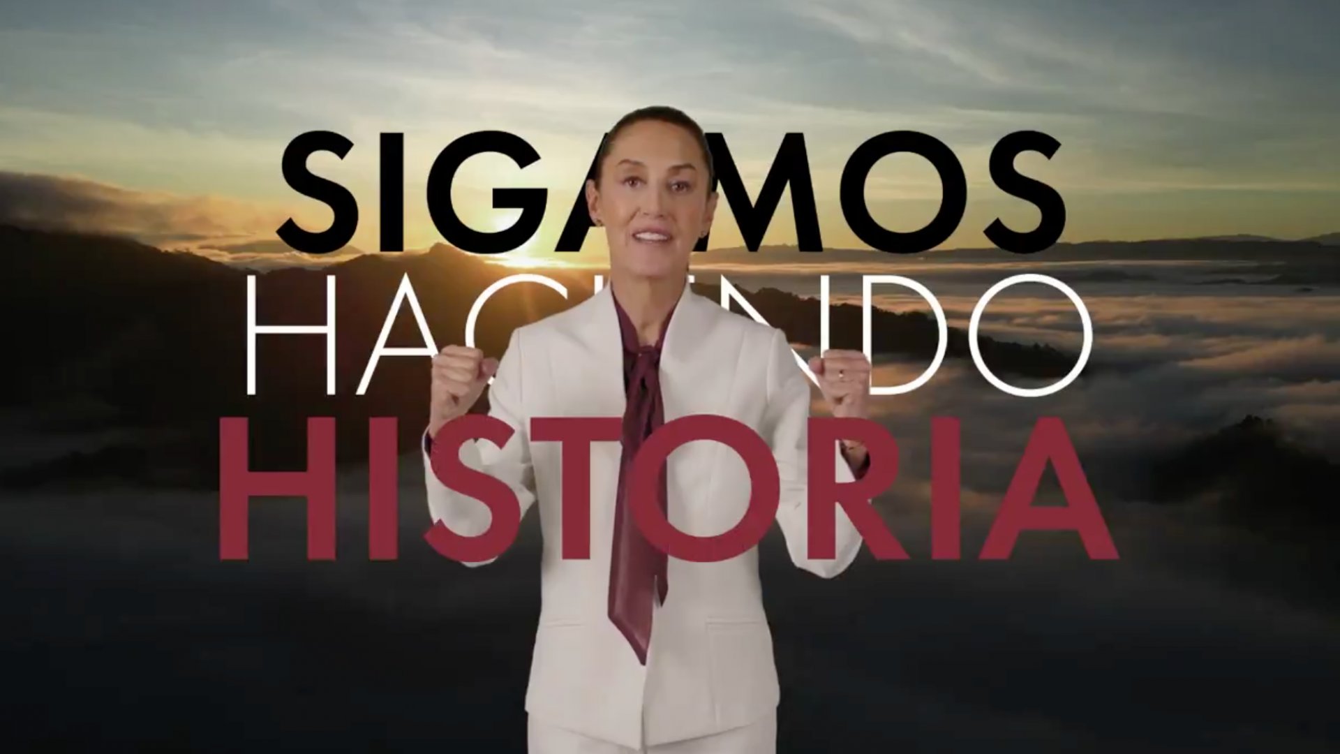 ‘Ya nada detiene la esperanza’: afianza Sheinbaum en spot