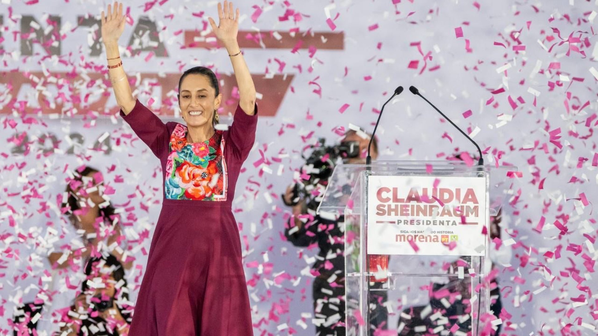 ‘El segundo piso de la Cuarta Transformación, lo vamos a construir juntos y juntas’: Claudia Sheinbaum 