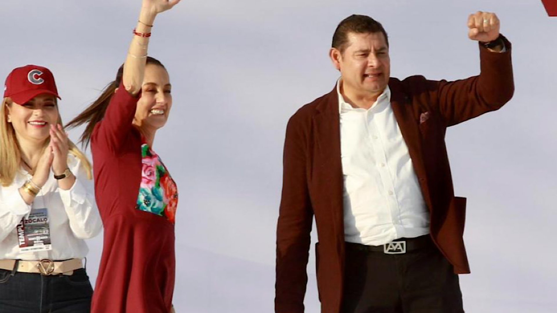 Alejandro Armenta presente en el arranque de campaña de la Dra. Claudia Sheinbaum