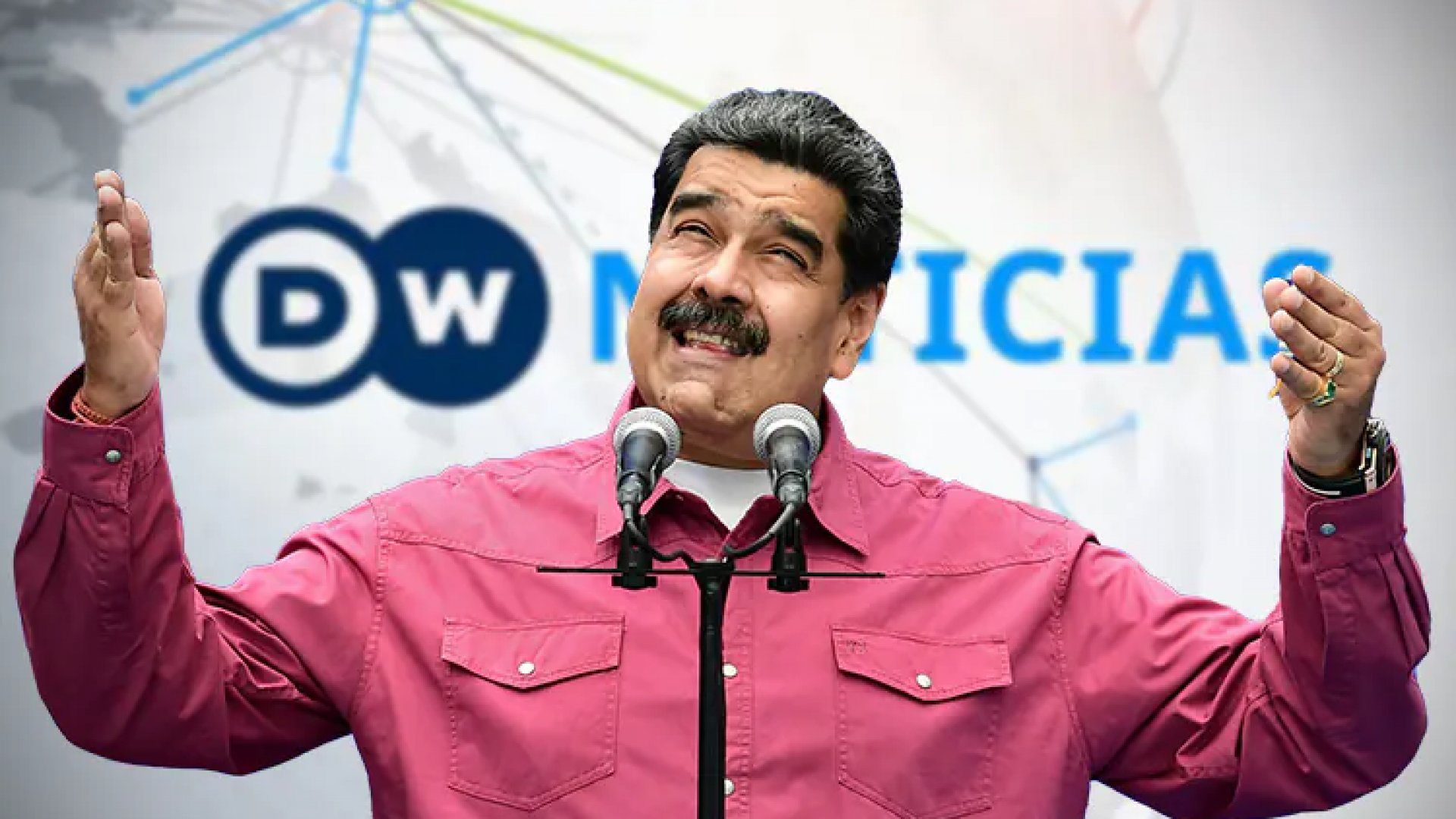 Maduro tilda de ‘nazi’ al medio DW y lo veta de Venezuela