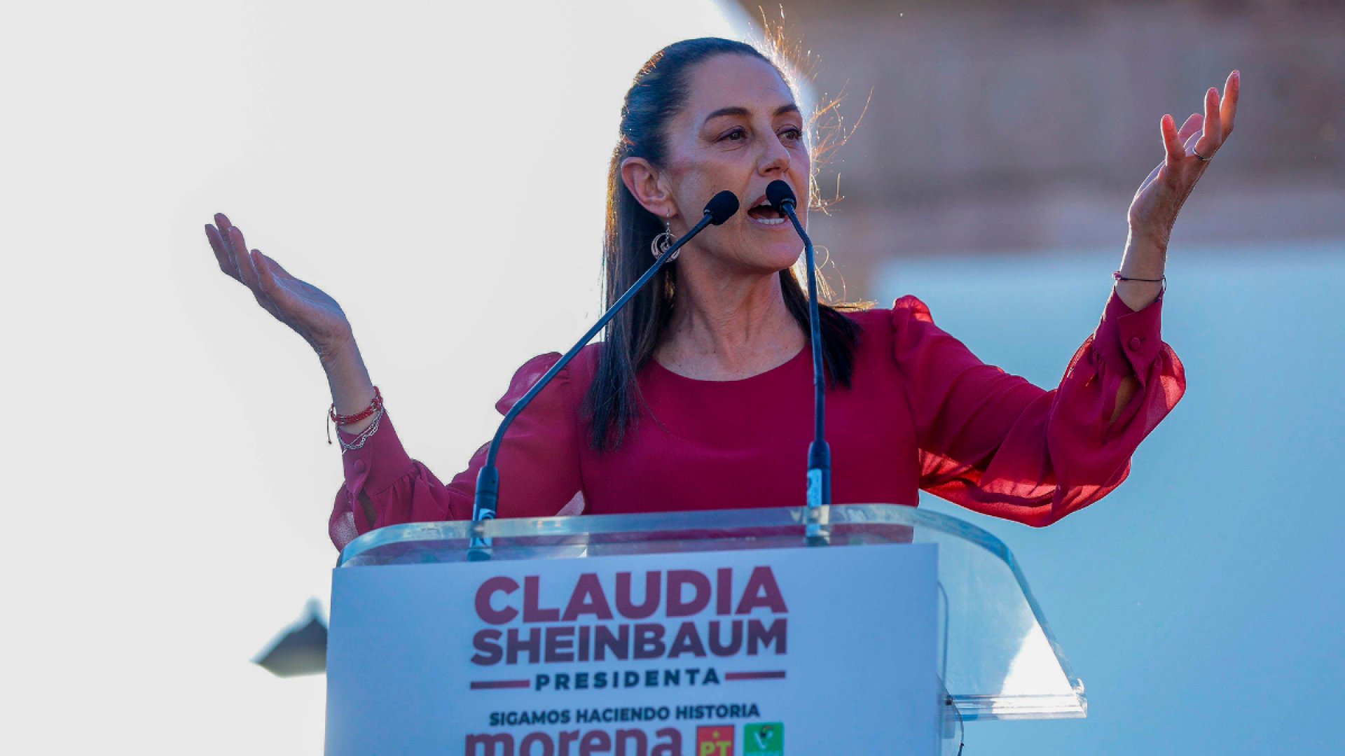 Claudia Sheinbaum manda advertencia al próximo presidente de EE. UU.
