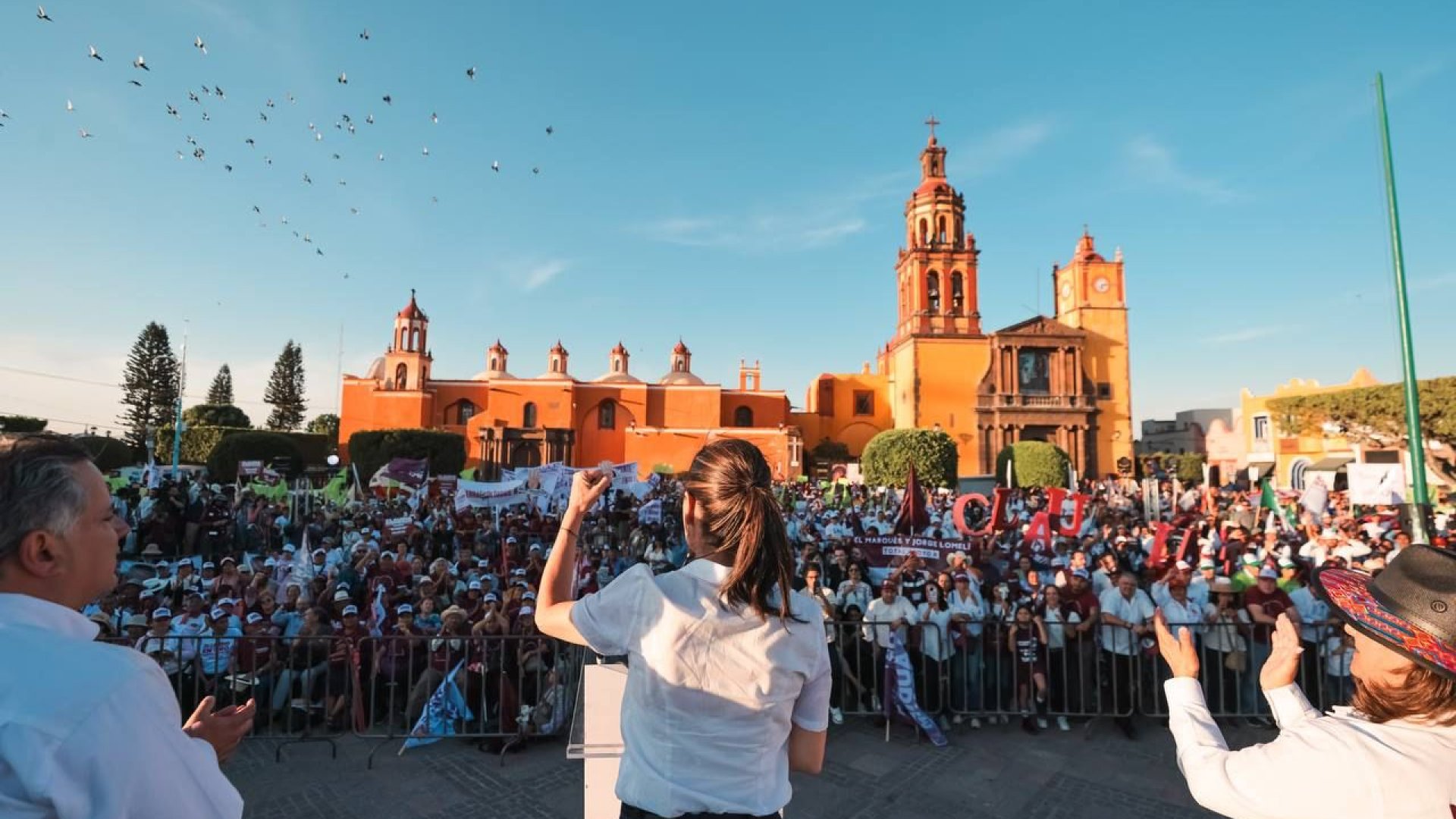 Claudia Sheinbaum llama a seguir con la transformación para continuar luchando por los derechos, la democracia y la justicia para los mexicanos