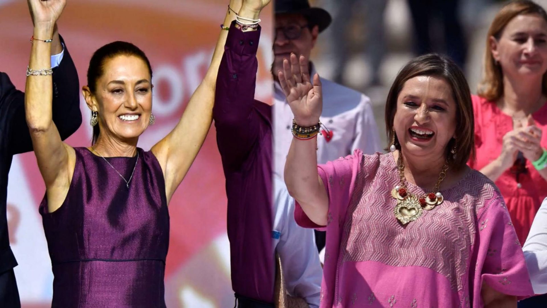 Candidatas presidenciales no participarán en marcha del 8M
