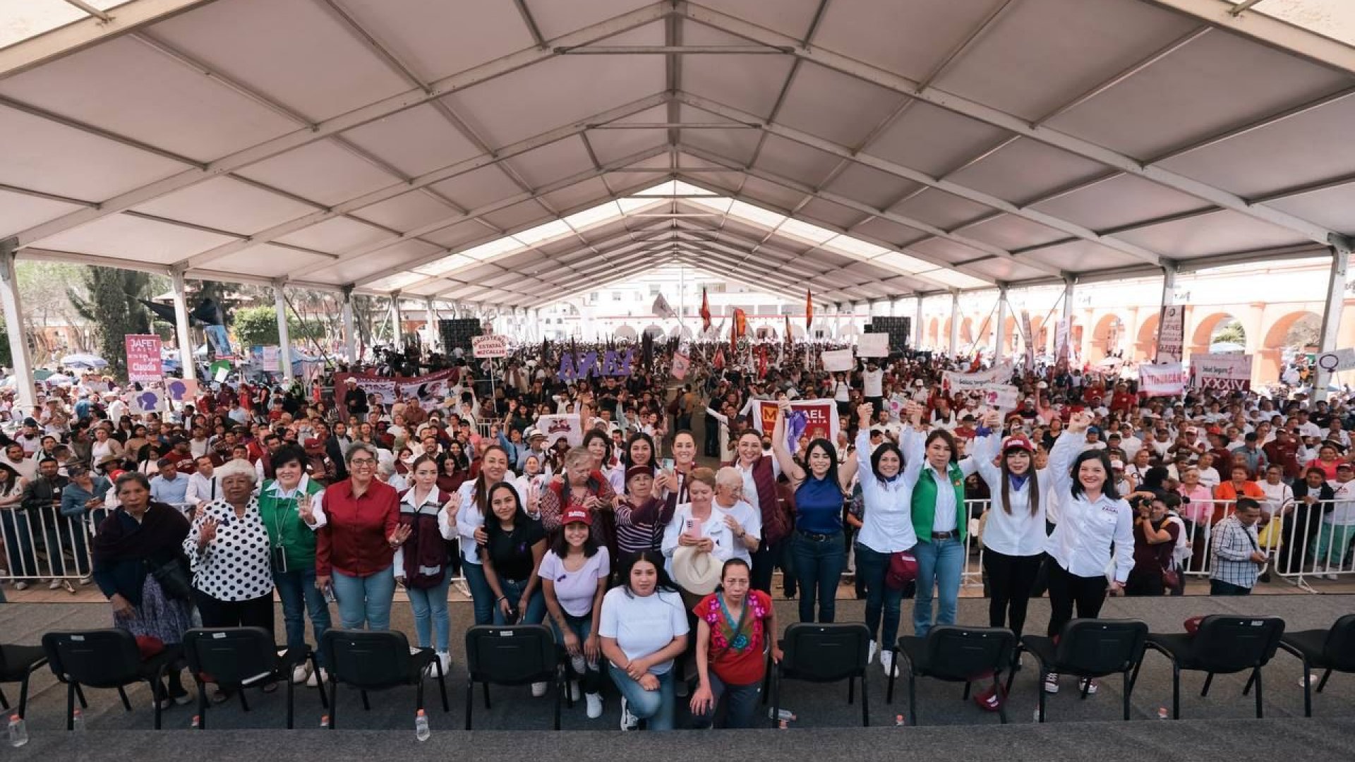Este 8M, Claudia Sheinbaum apuesta por la continuidad de una transformación feminista
