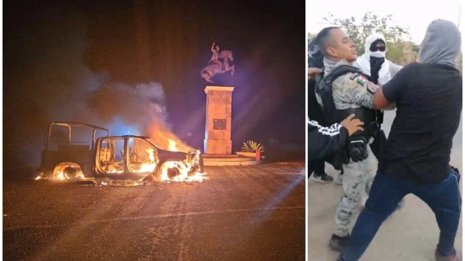 Liberan a elementos de la Guardia Nacional retenidos por normalistas
