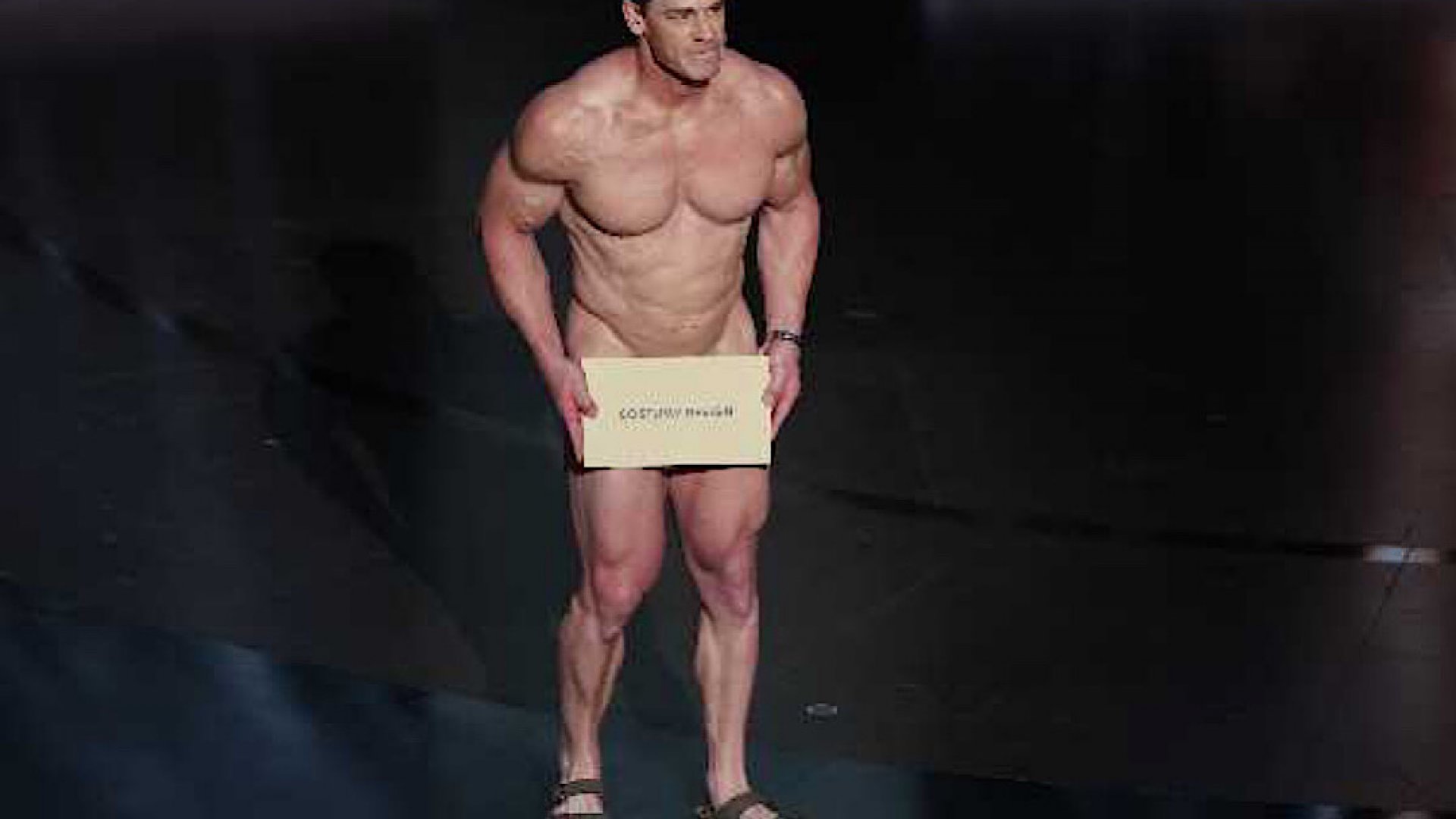 Épico desnudo de John Cena en los Óscar