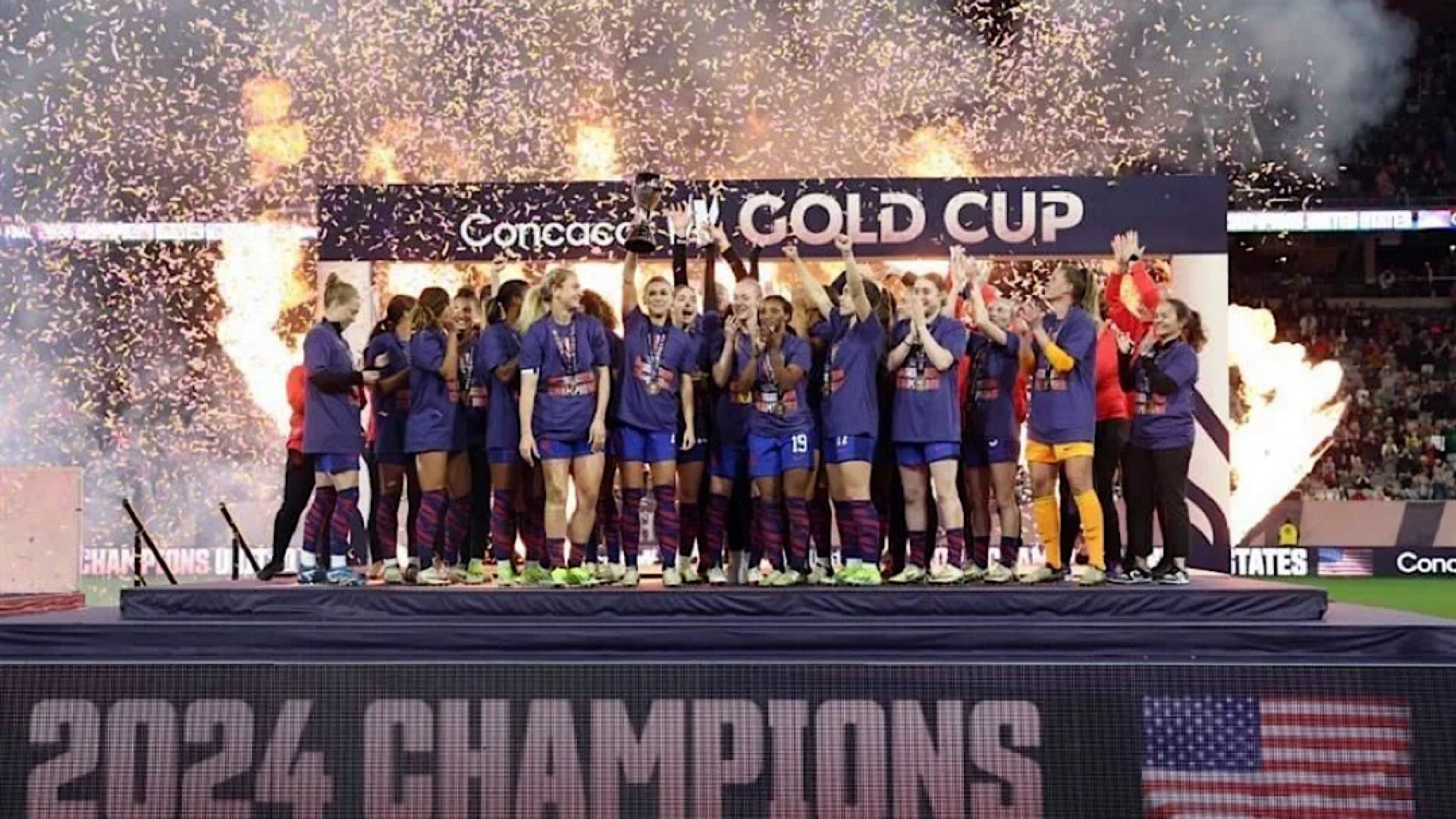 Estados Unidos se queda con el título de la Copa Oro W