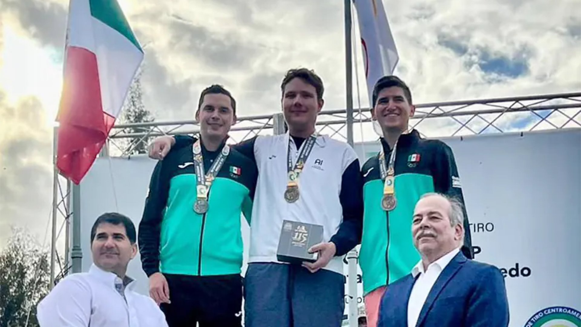 Gana México bronce en tiro olímpico con escopeta