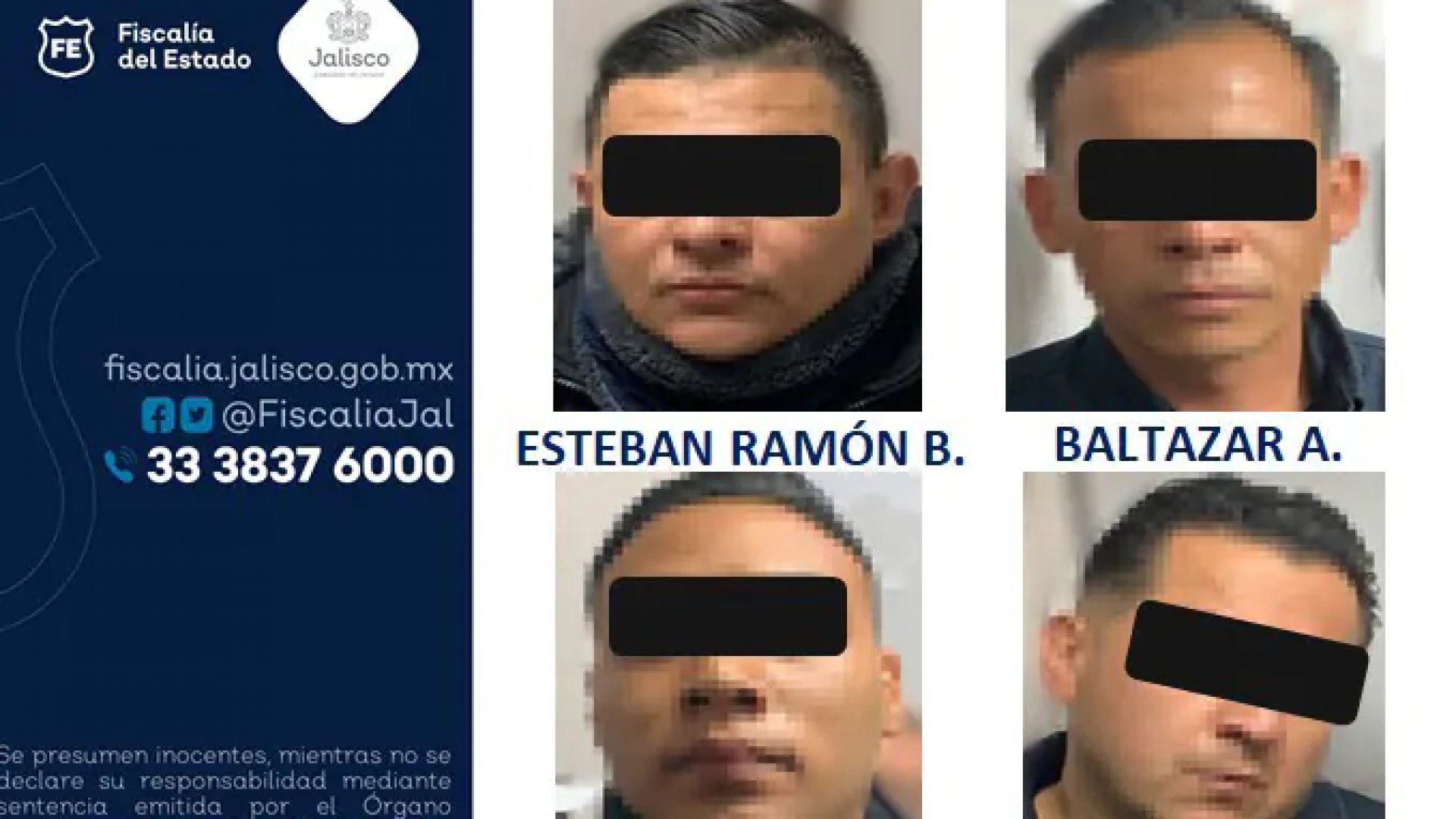 Van a prisión 4 policías de Tlajomulco por desaparición