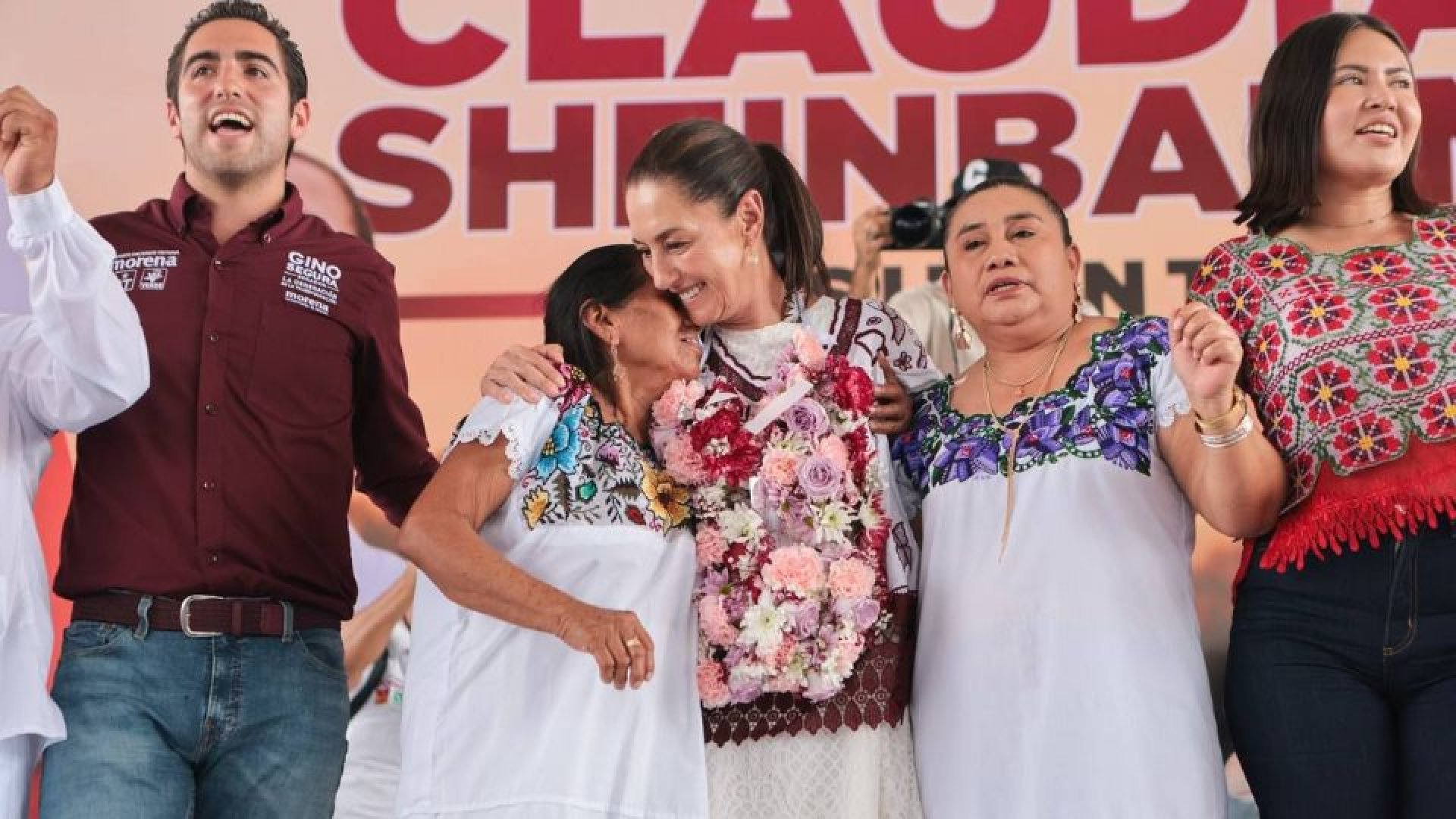 Claudia Sheinbaum es nombrada ‘hermana mayor’ por pueblos mayas
