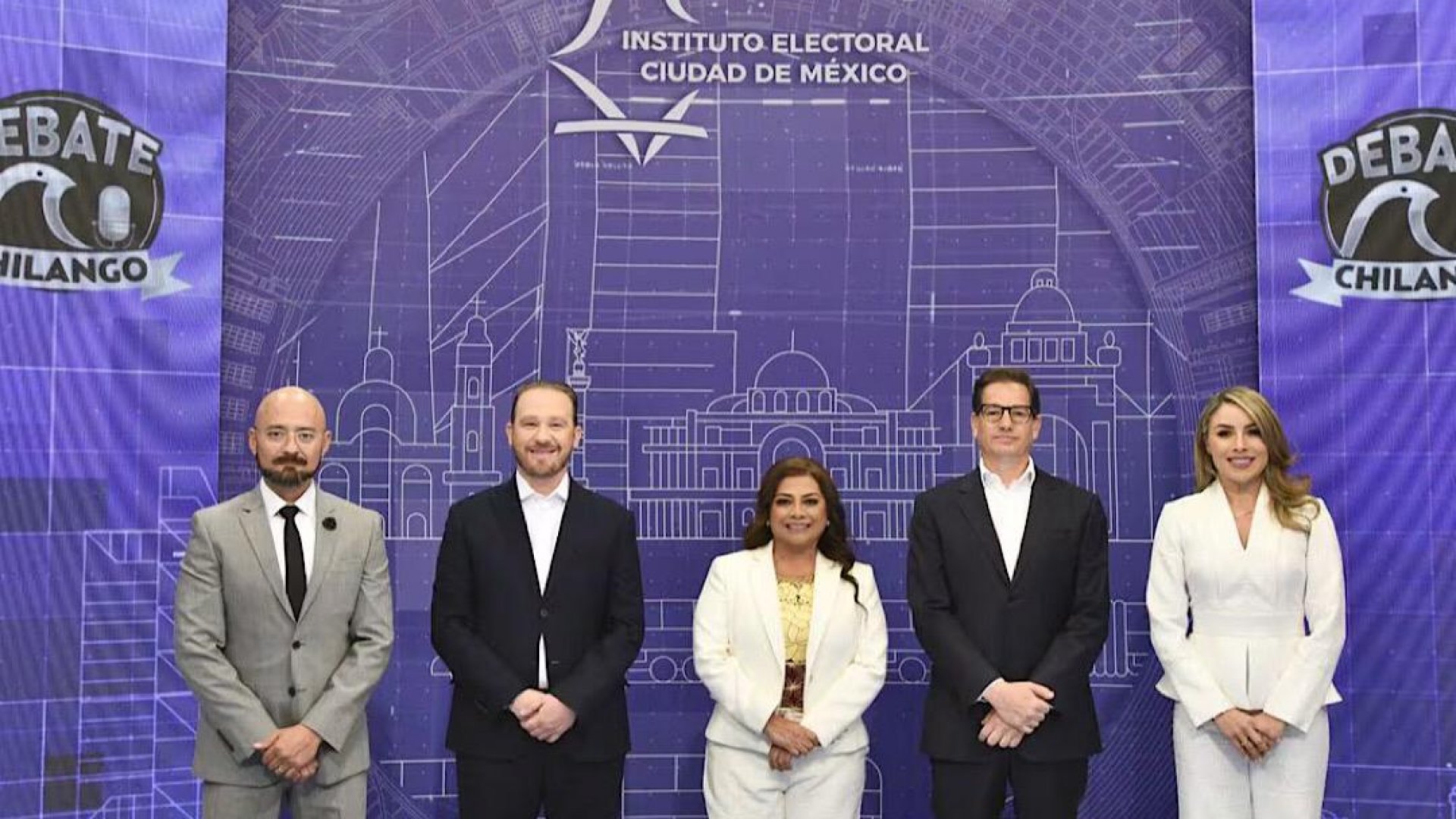 Los ataques entre Taboada y Brugada marcan el primer debate de la capital