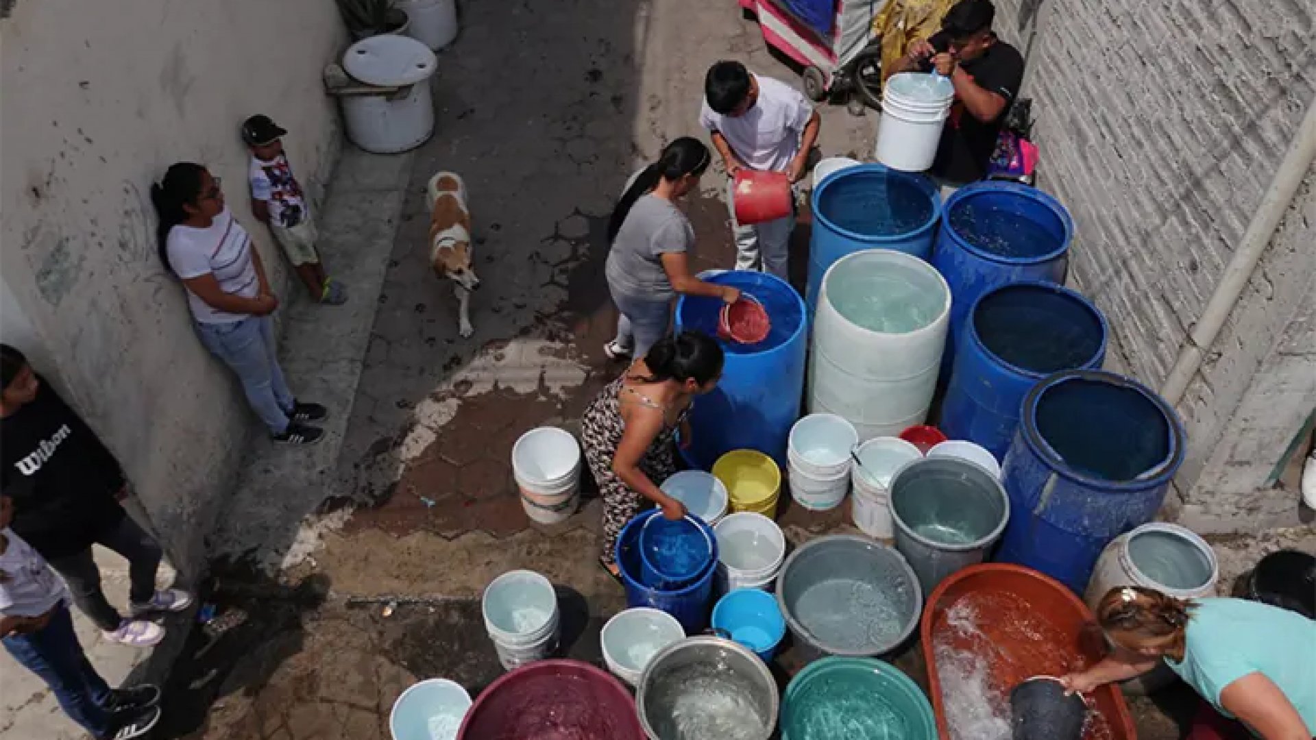 Sufre 48% de población urbana escasez de agua en México