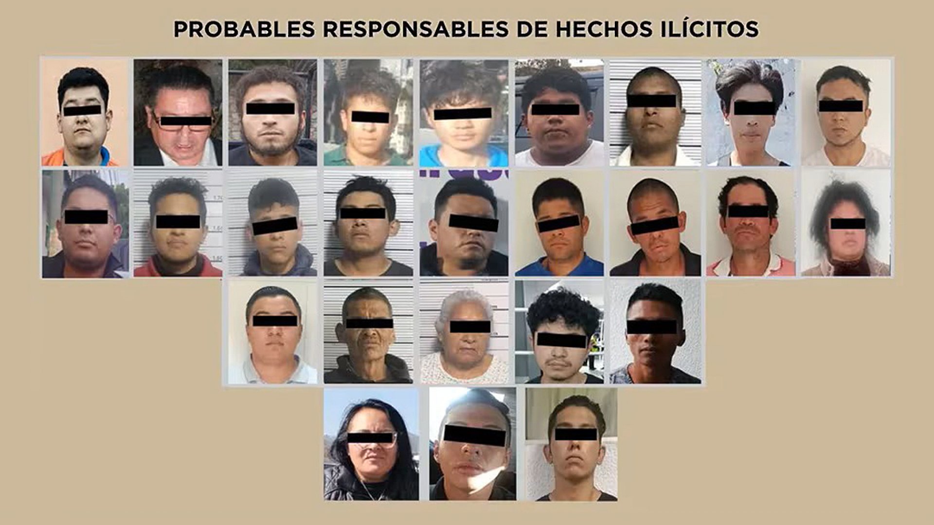 Tras captura de ‘El Chori’, arman megaoperativo en Naucalpan y detienen a 27