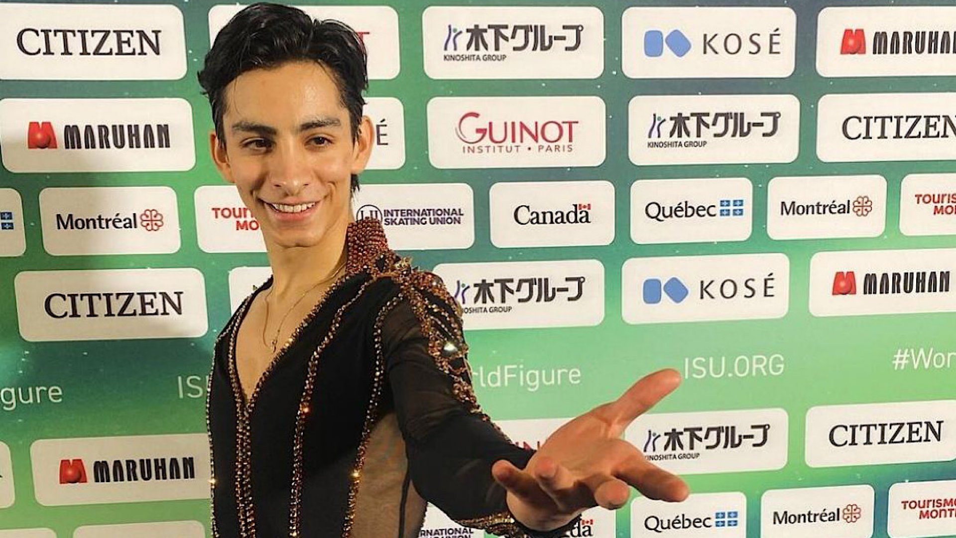 Donovan Carrillo logra su mejor puntuación personal en el Mundial de Patinaje Artístico
