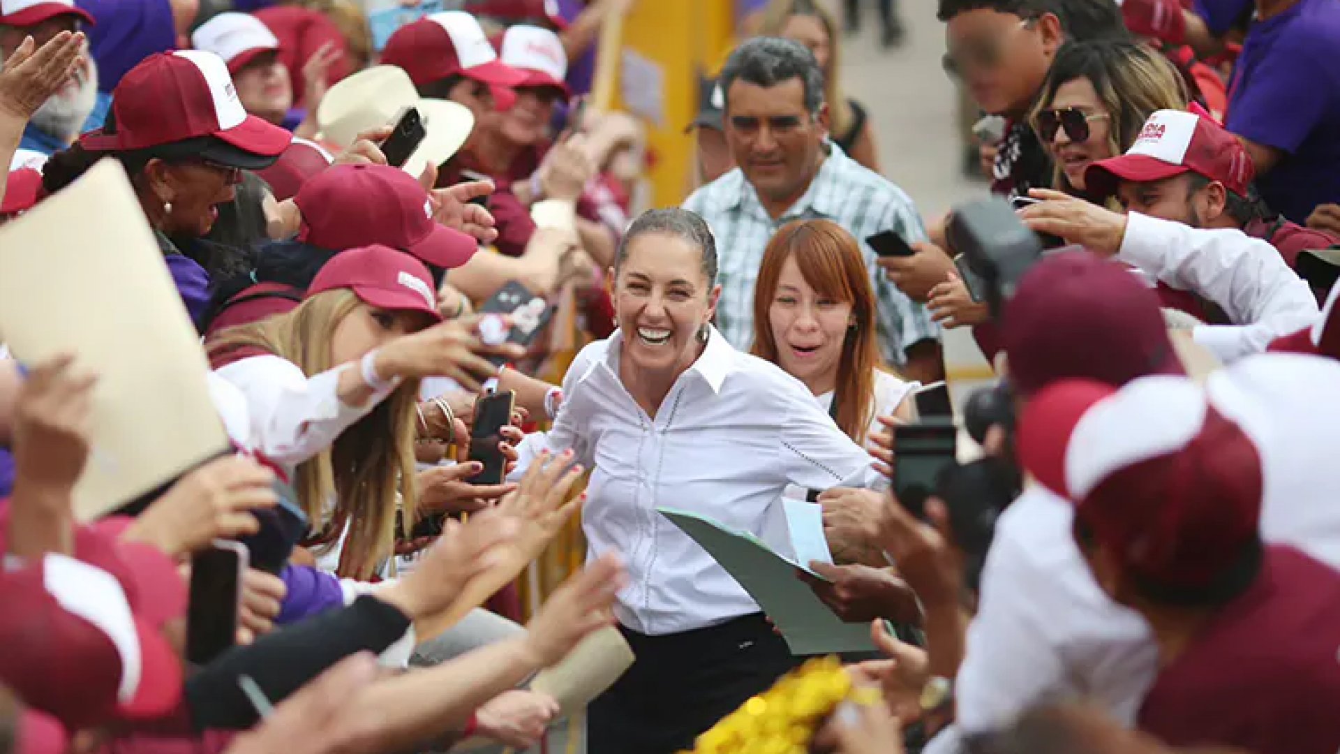 Sheinbaum sigue a la cabeza; Gálvez sube y Máynez baja: ‘El Economista’