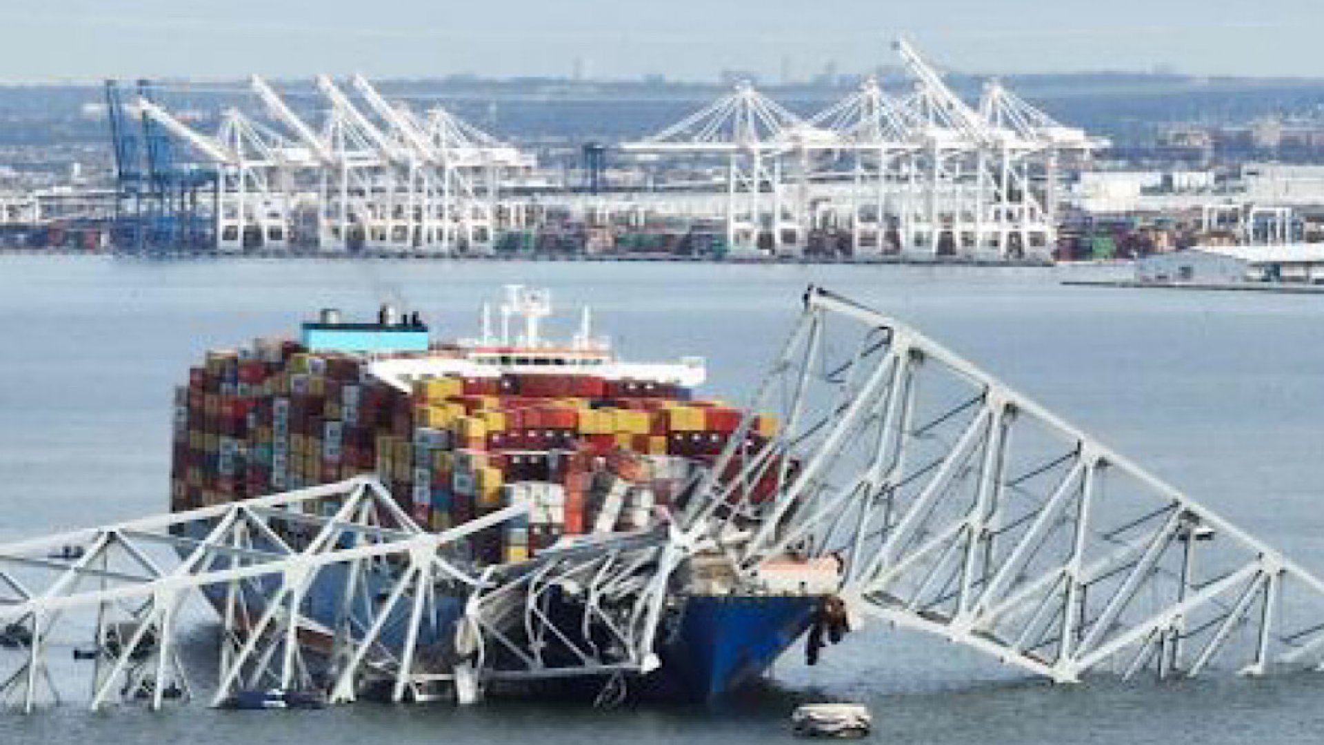 SRE confirma dos mexicanos desaparecidos por el colapso del puente de Baltimore