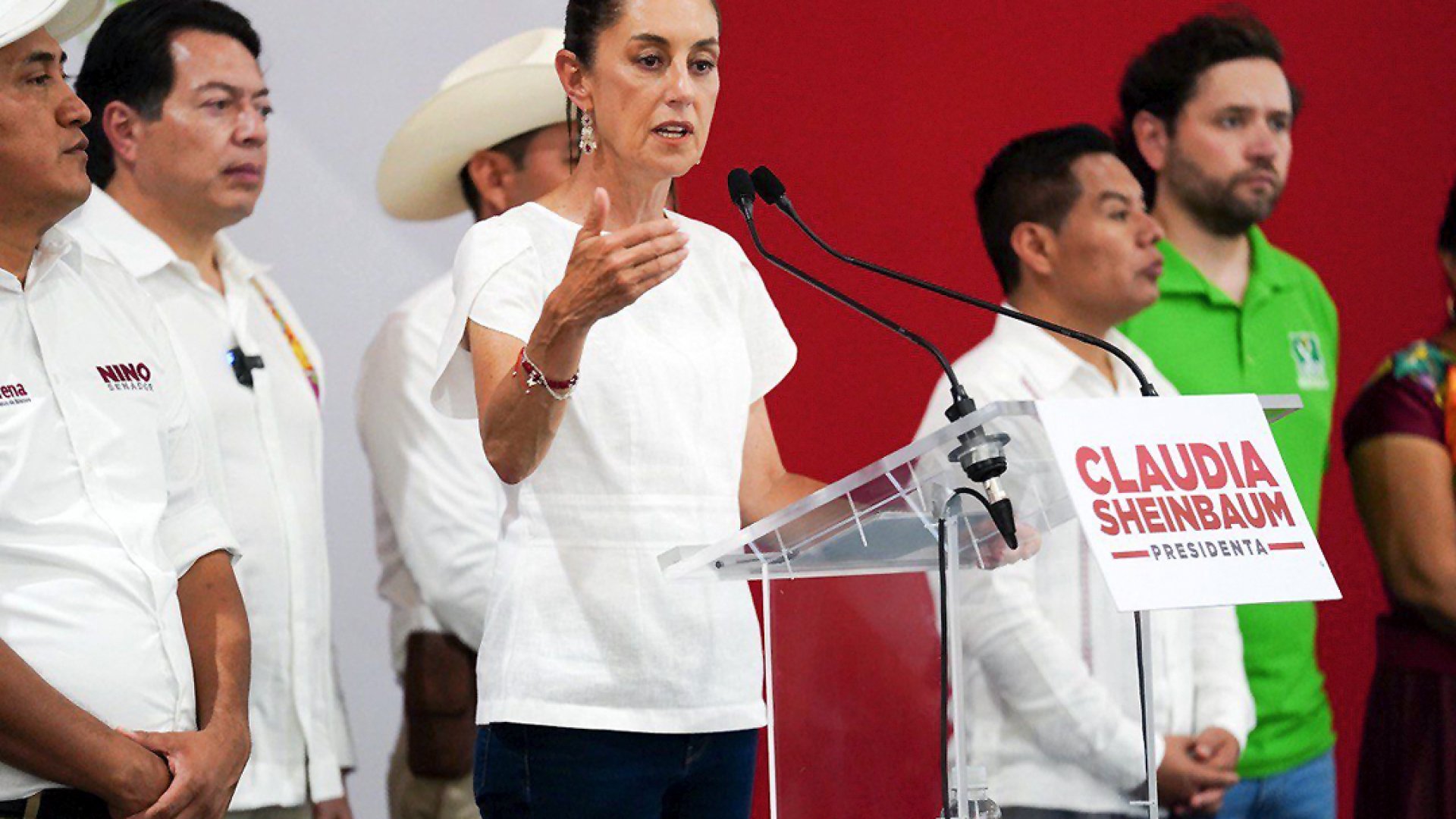 Claudia Sheinbaum pide respeto entre naciones ante comentarios del presidente de argentina Javier Milei sobre la 4T
