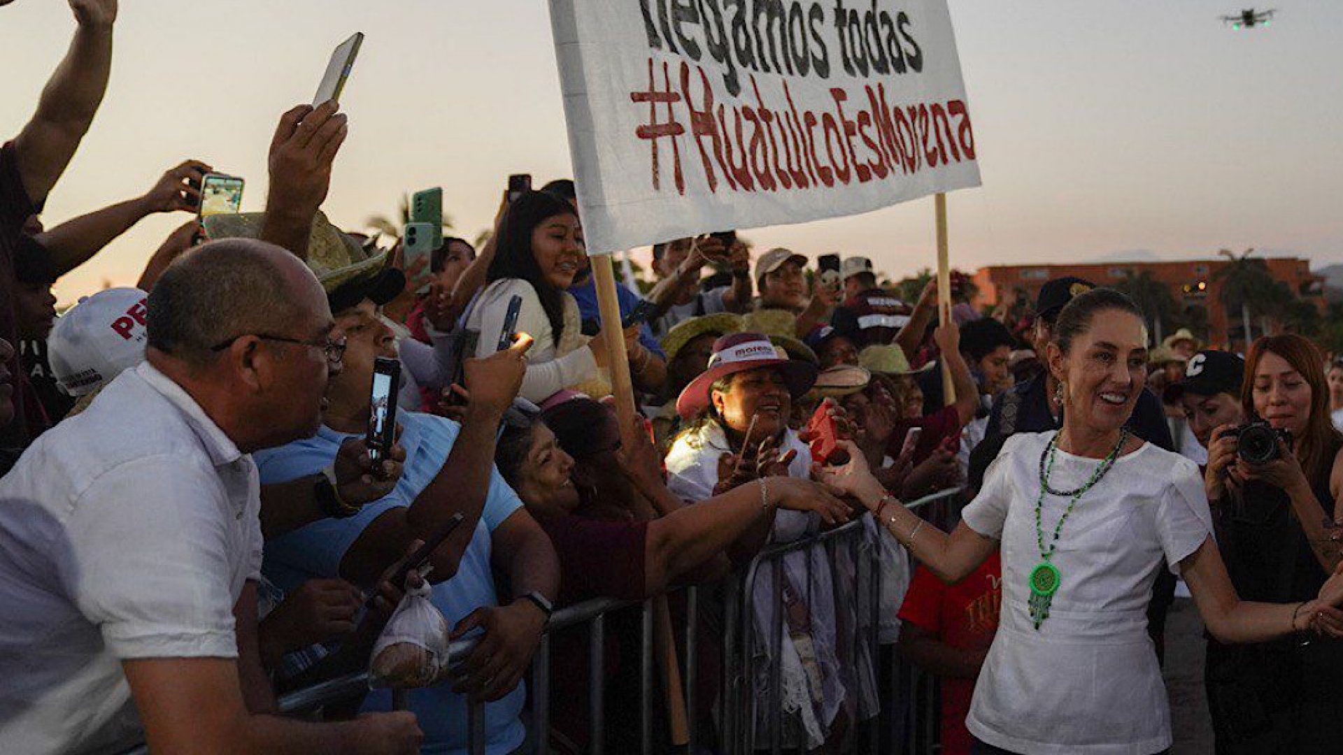Transformación es el grito que retumba en todo México: Claudia