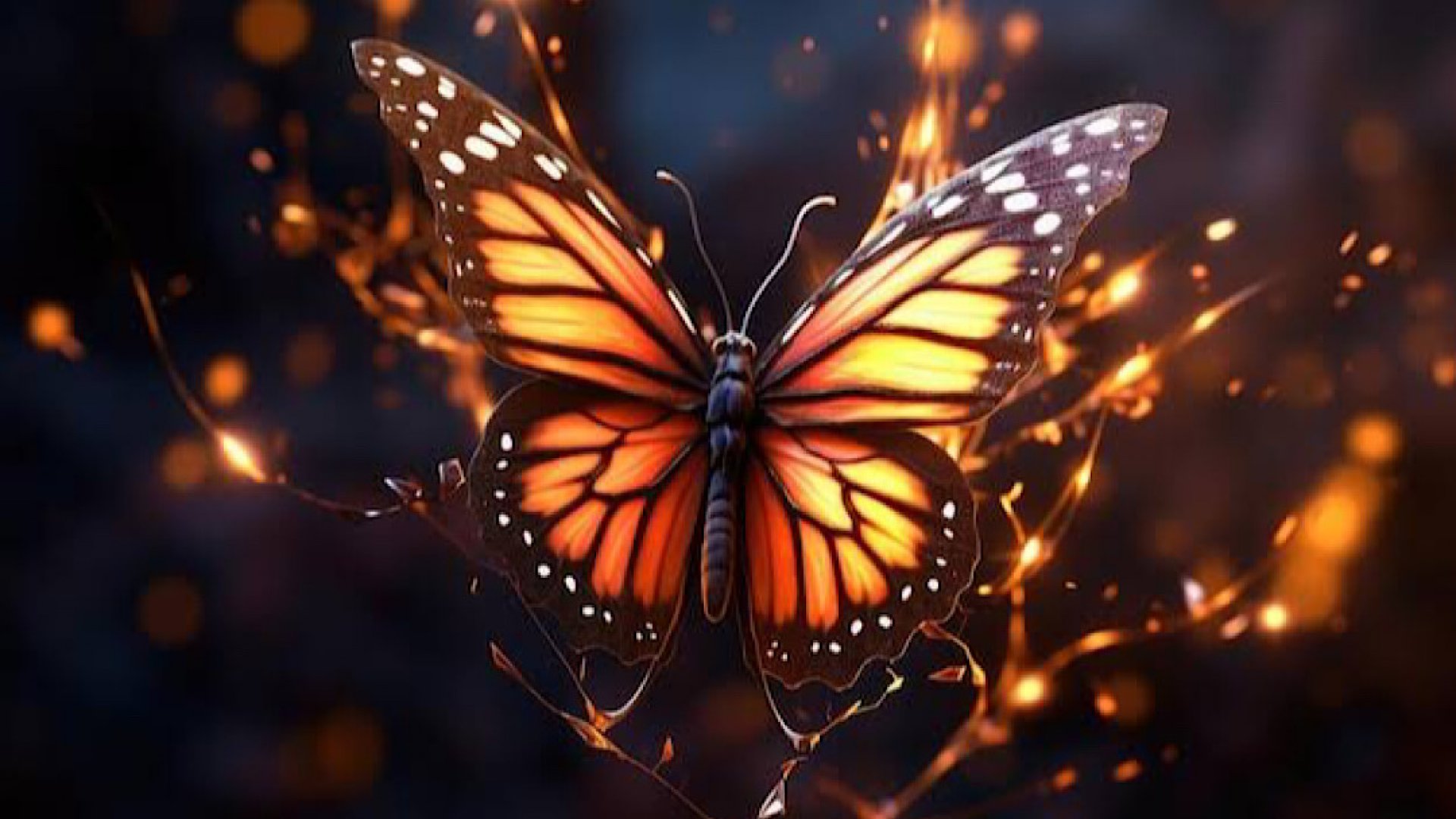 Se incendió el bosque santuario de la mariposa monarca