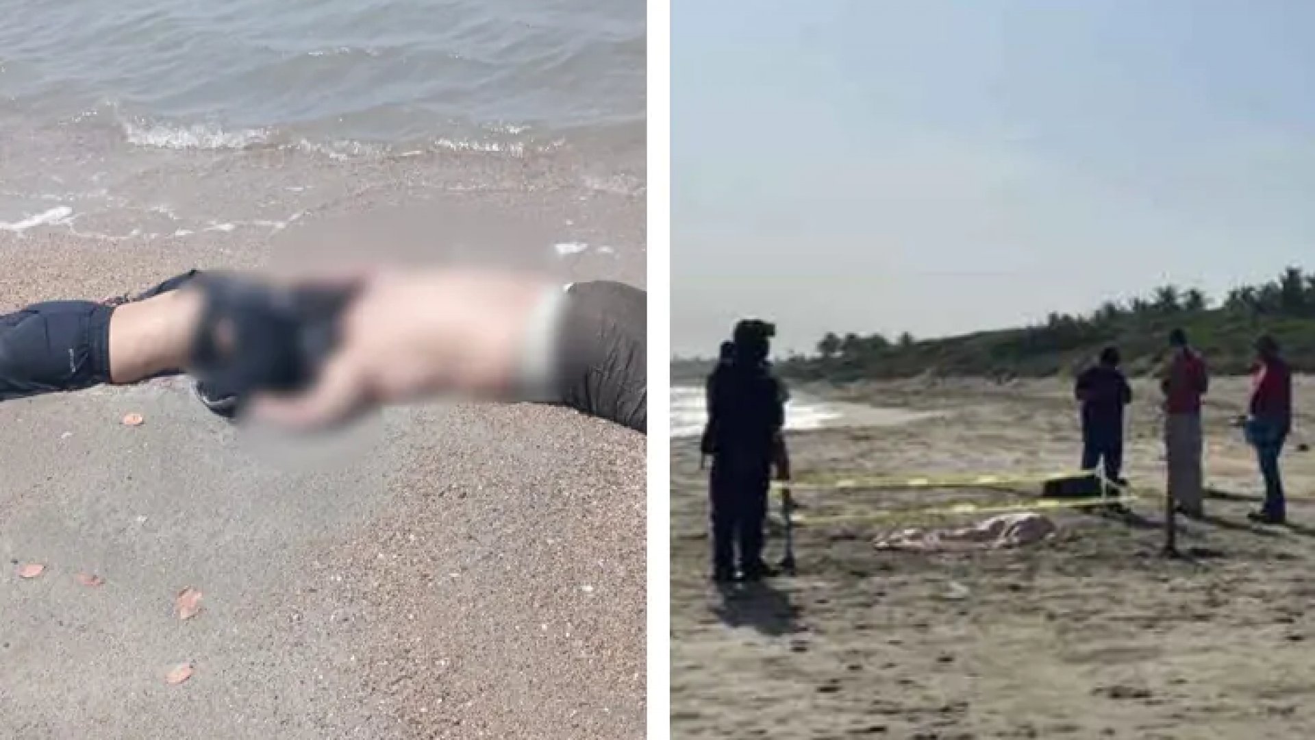 Hallan cuerpos de 8 migrantes asiáticos en playa de Oaxaca