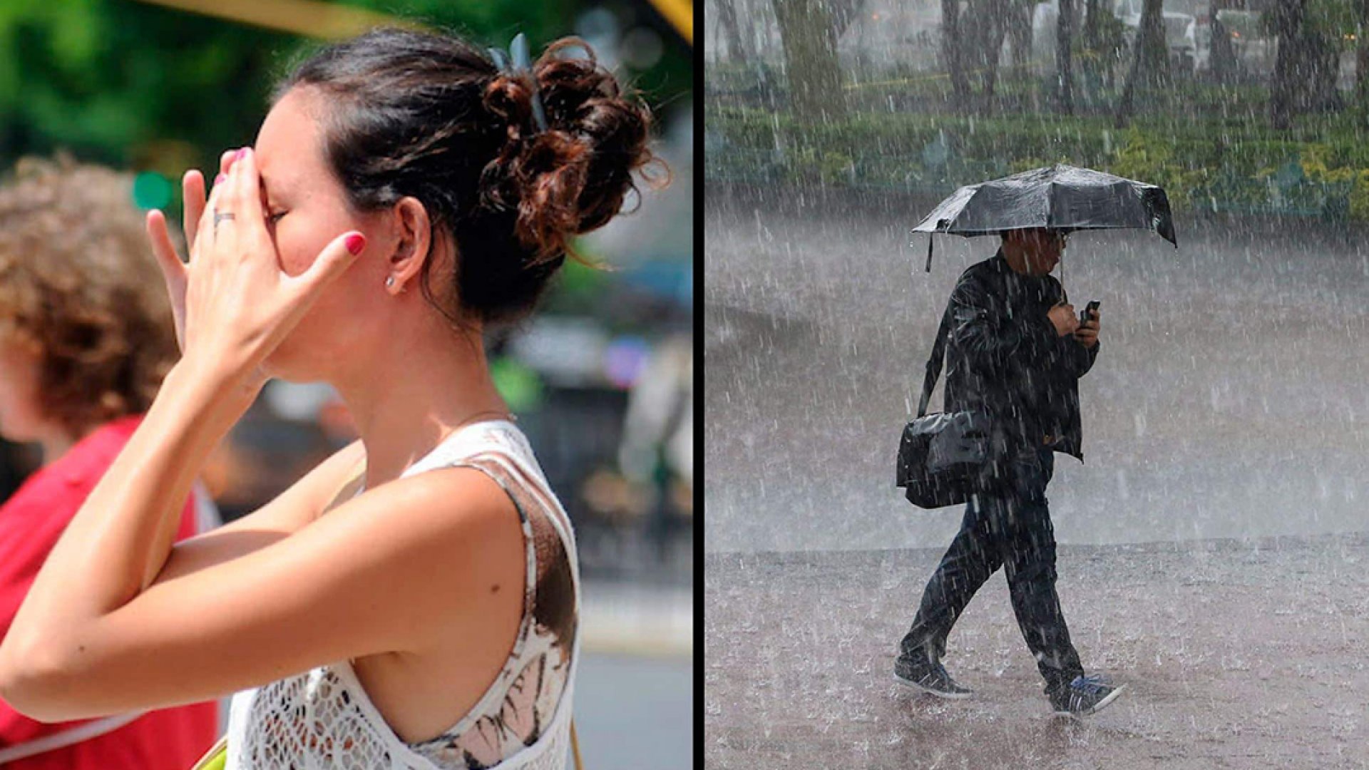 Frente frío y tormenta refrescarán con lluvias y vientos fuertes
