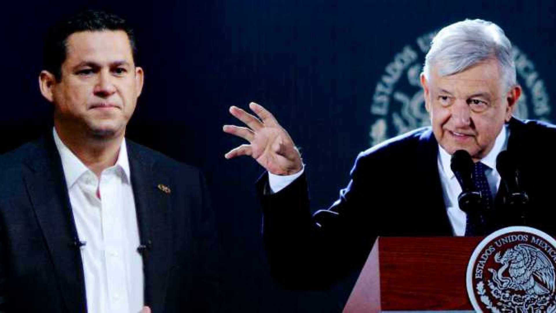 ‘Diego Sinhue gobierna, pero no manda’, dice AMLO