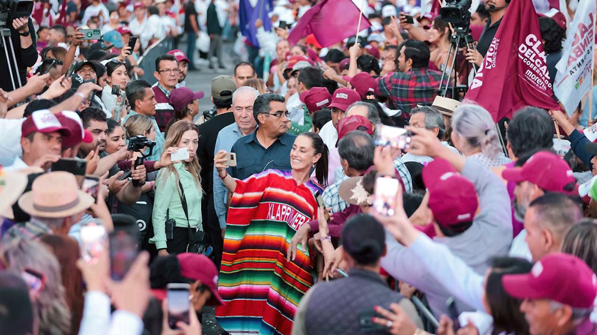 Vamos a ganar el debate porque aquí hay ideas, proyecto y amor por México: Claudia Sheinbaum desde Jalisco