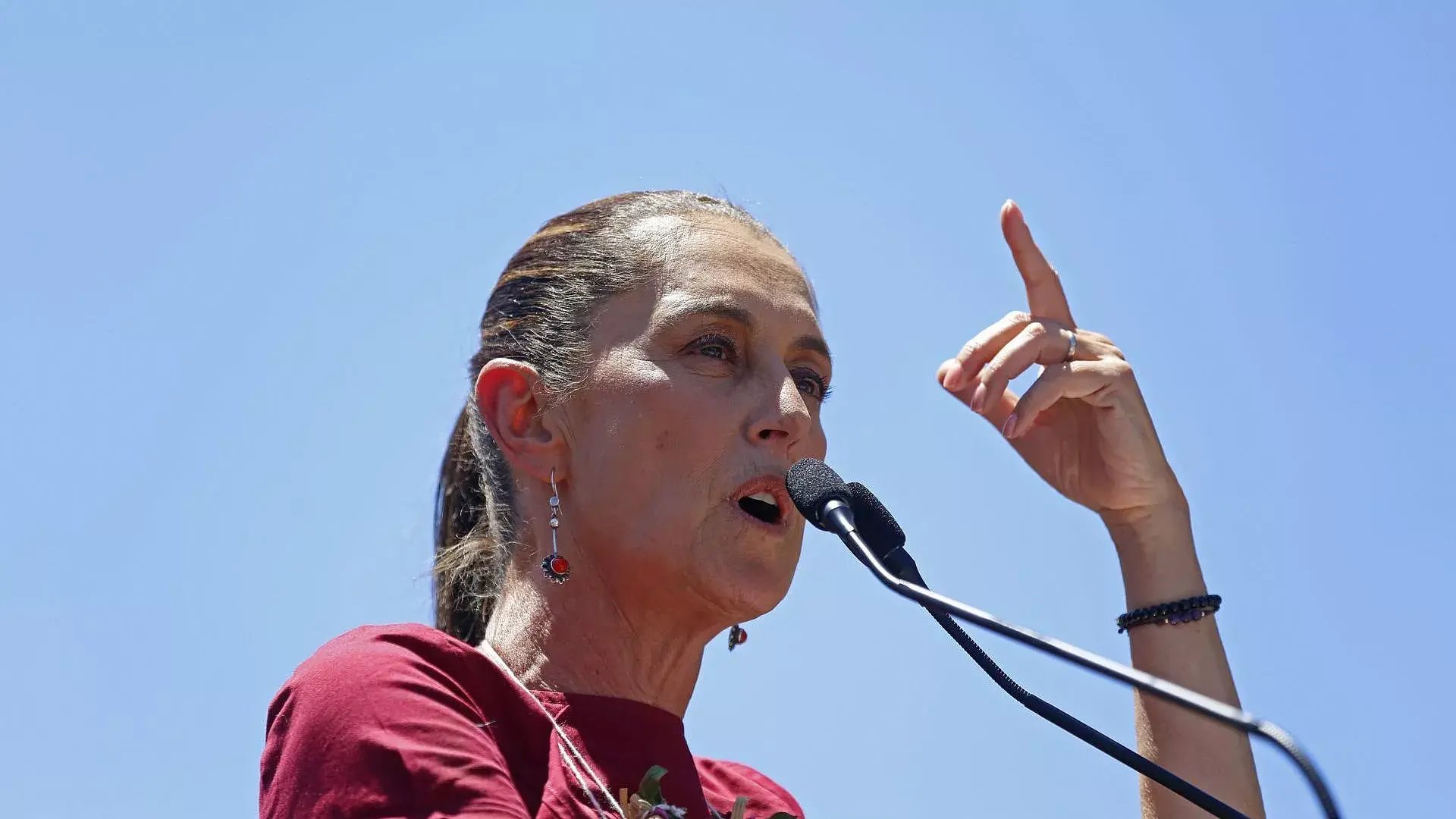 ‘¡Con los hijos no!’, dice Claudia Sheinbaum tras polémica con hijo de Xóchitl Gálvez