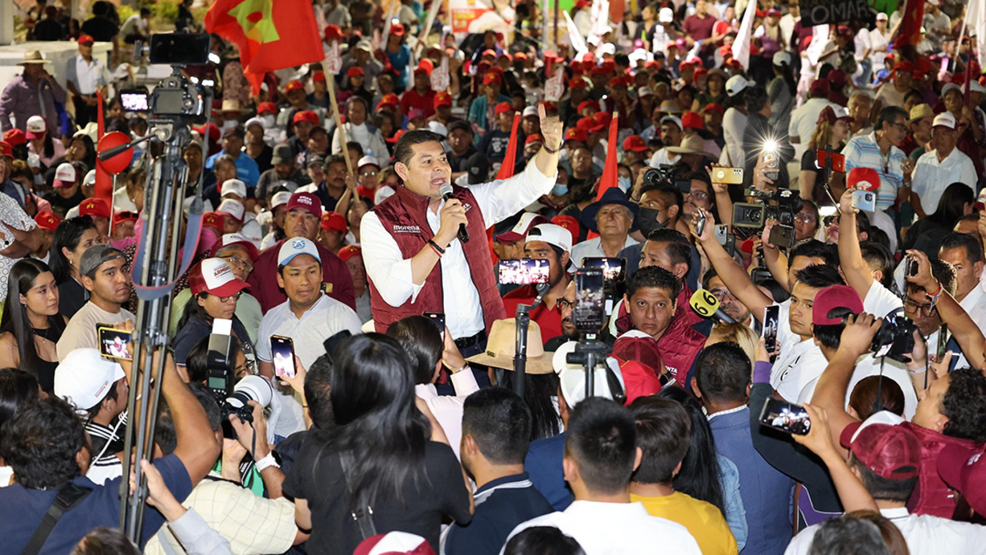 Armenta reafirma sus compromisos de campaña en Seguridad y desarrollo comunitario en Cuautlancingo