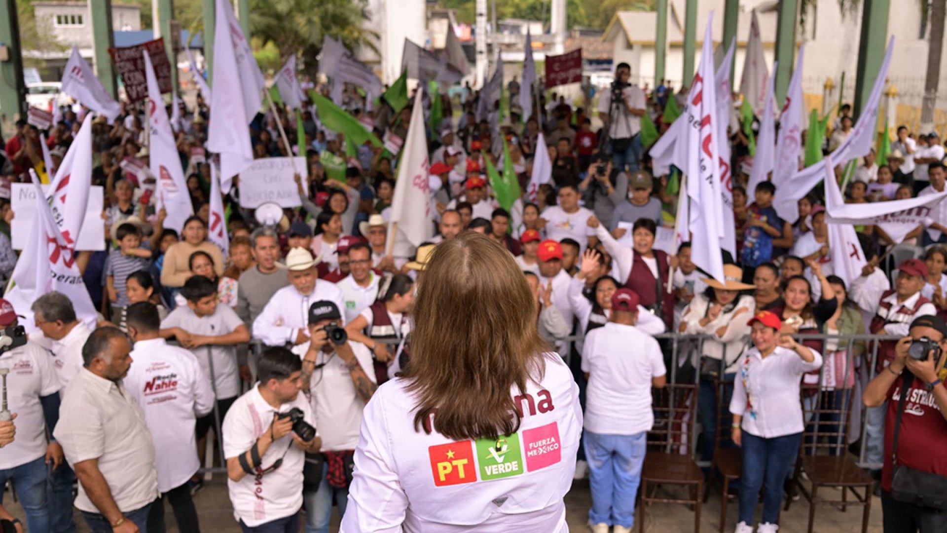 'Respeto a los derechos humanos. Veracruz, estado de libertades', garantiza Rocío Nahle