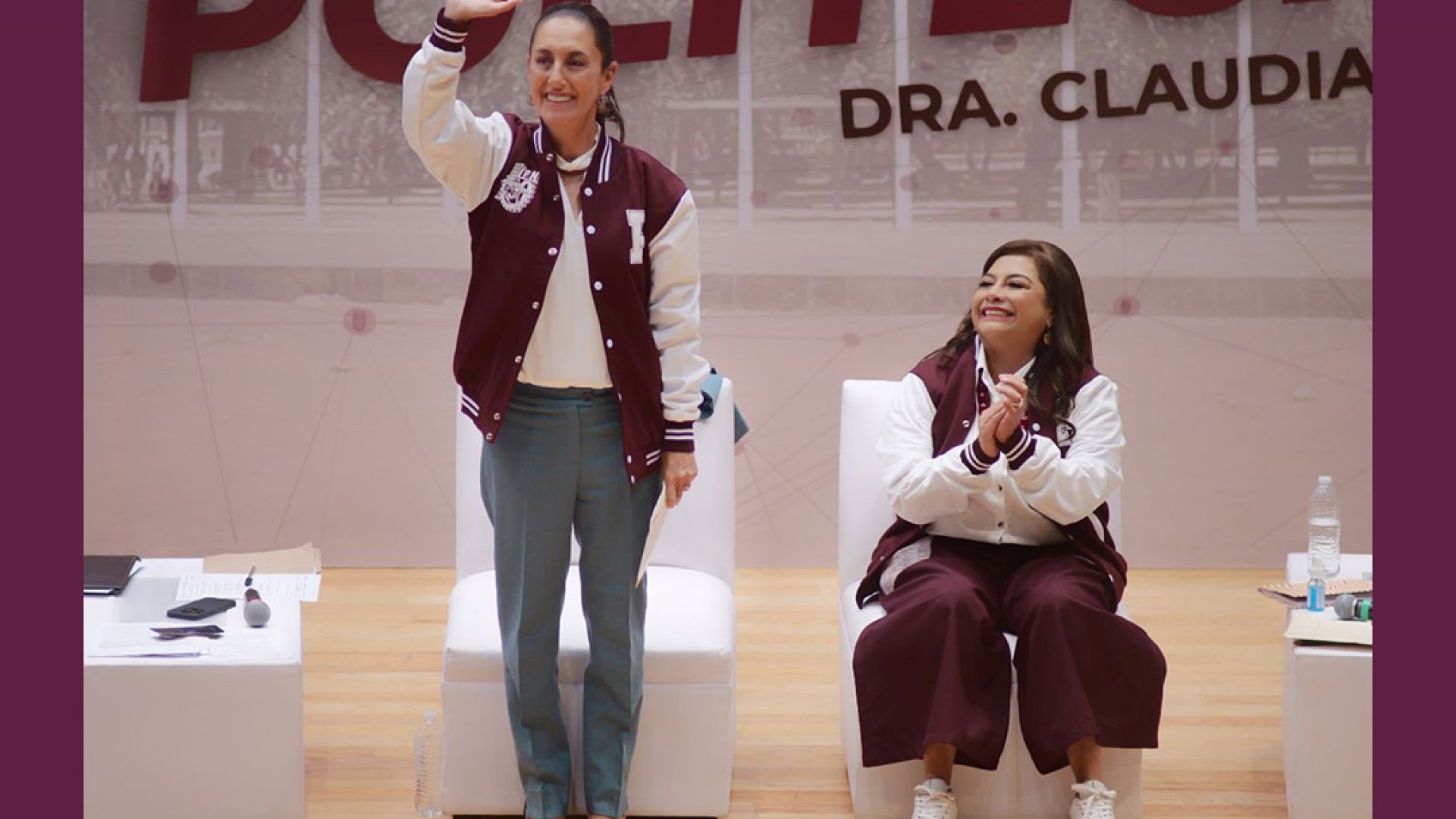 Claudia Sheinbaum llama a la comunidad estudiantil del IPN a hacer de México una potencia