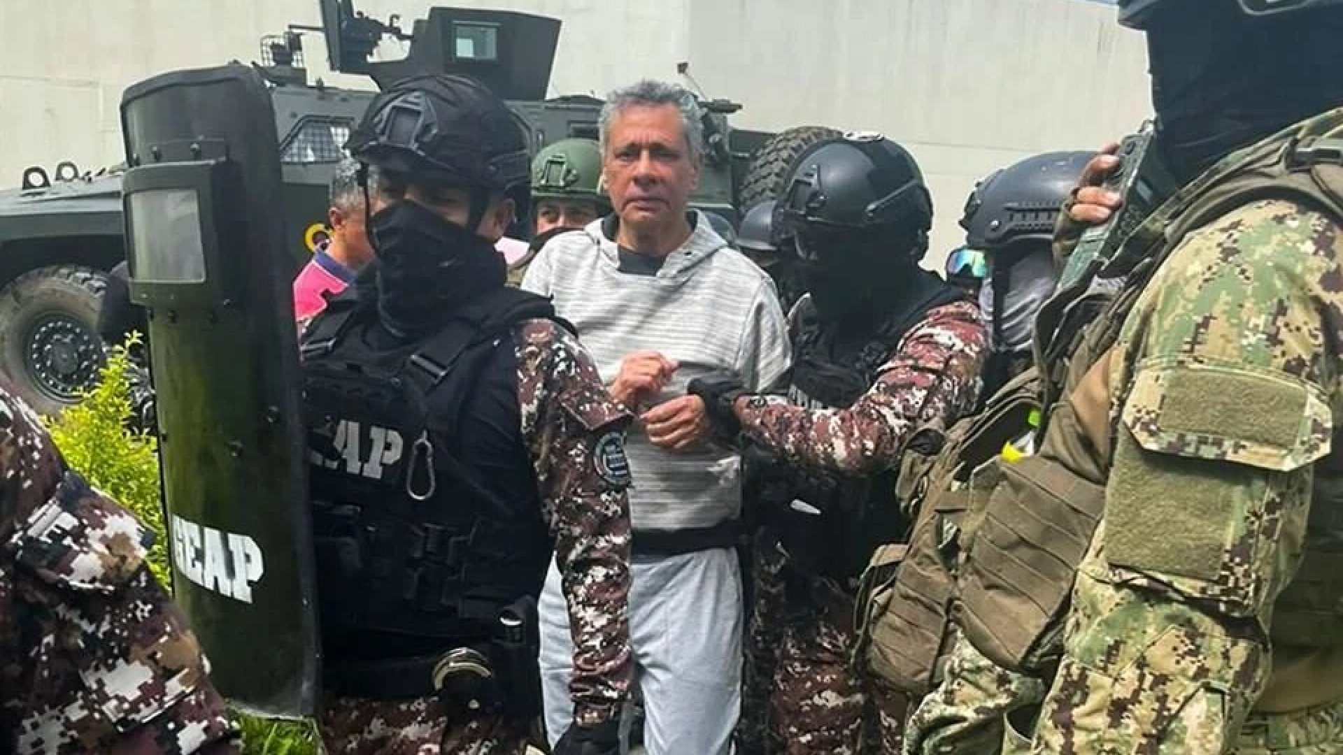 El exvicepresidente de Ecuador, Jorge Glas, es hospitalizado