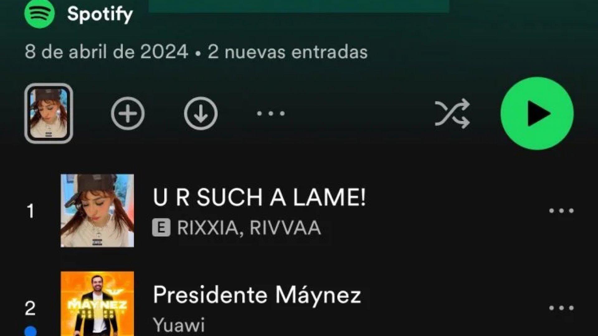 Canción ‘Presidente Máynez’ se hace viral y llega al top 2 de Spotify