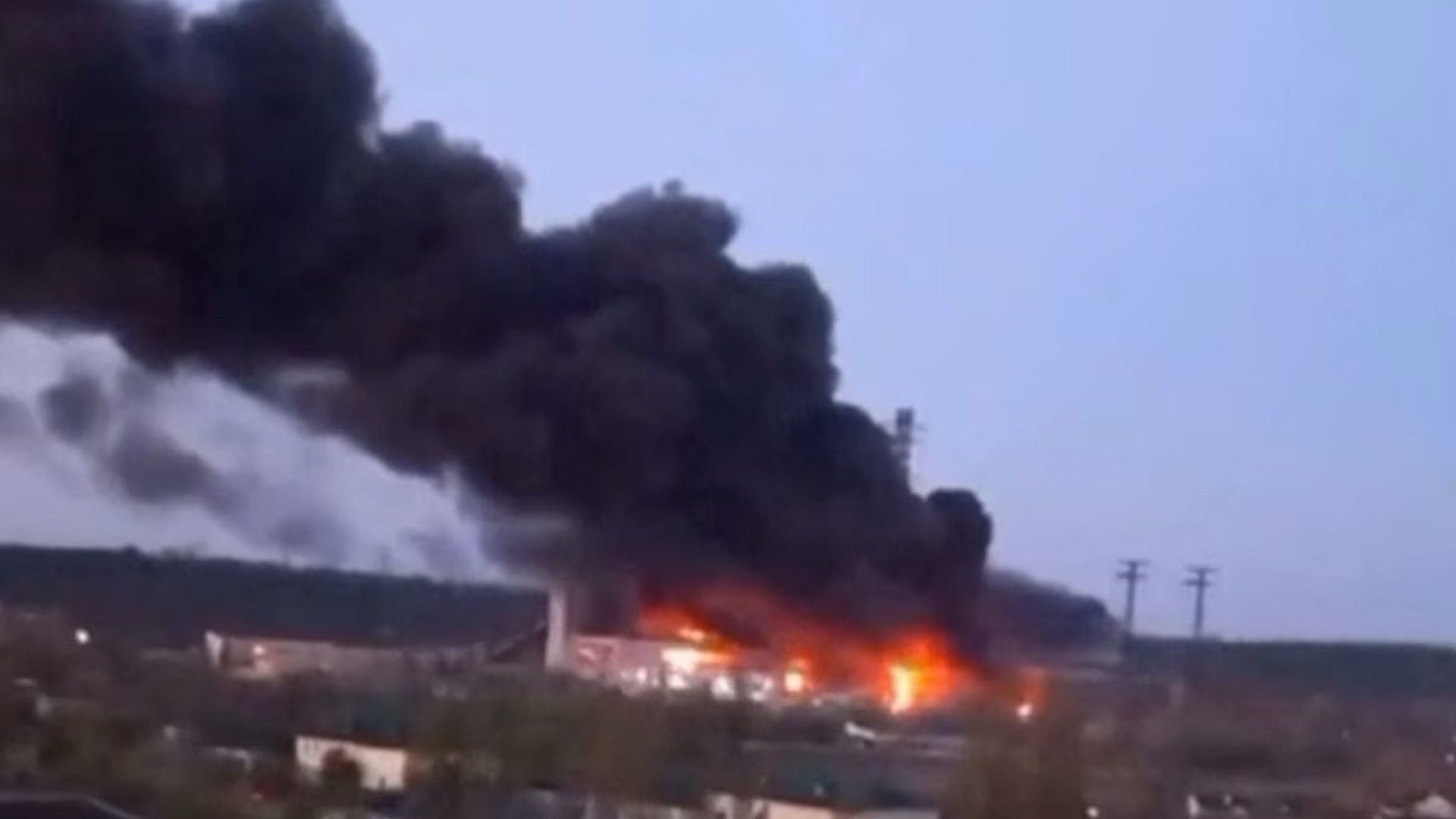Un ataque ruso destruyó una de las plantas termoeléctricas más grandes de Ucrania