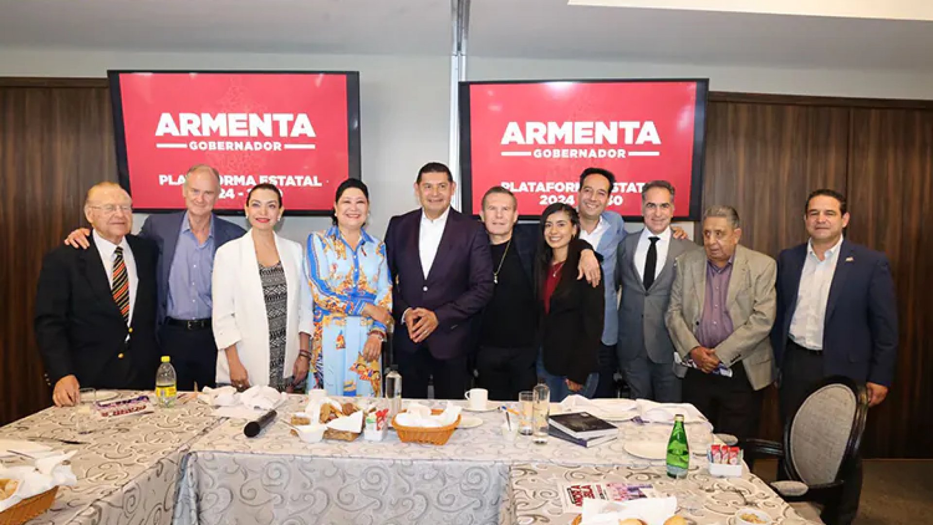 Armenta presenta ante empresarios su Plan Estatal 2024-2030