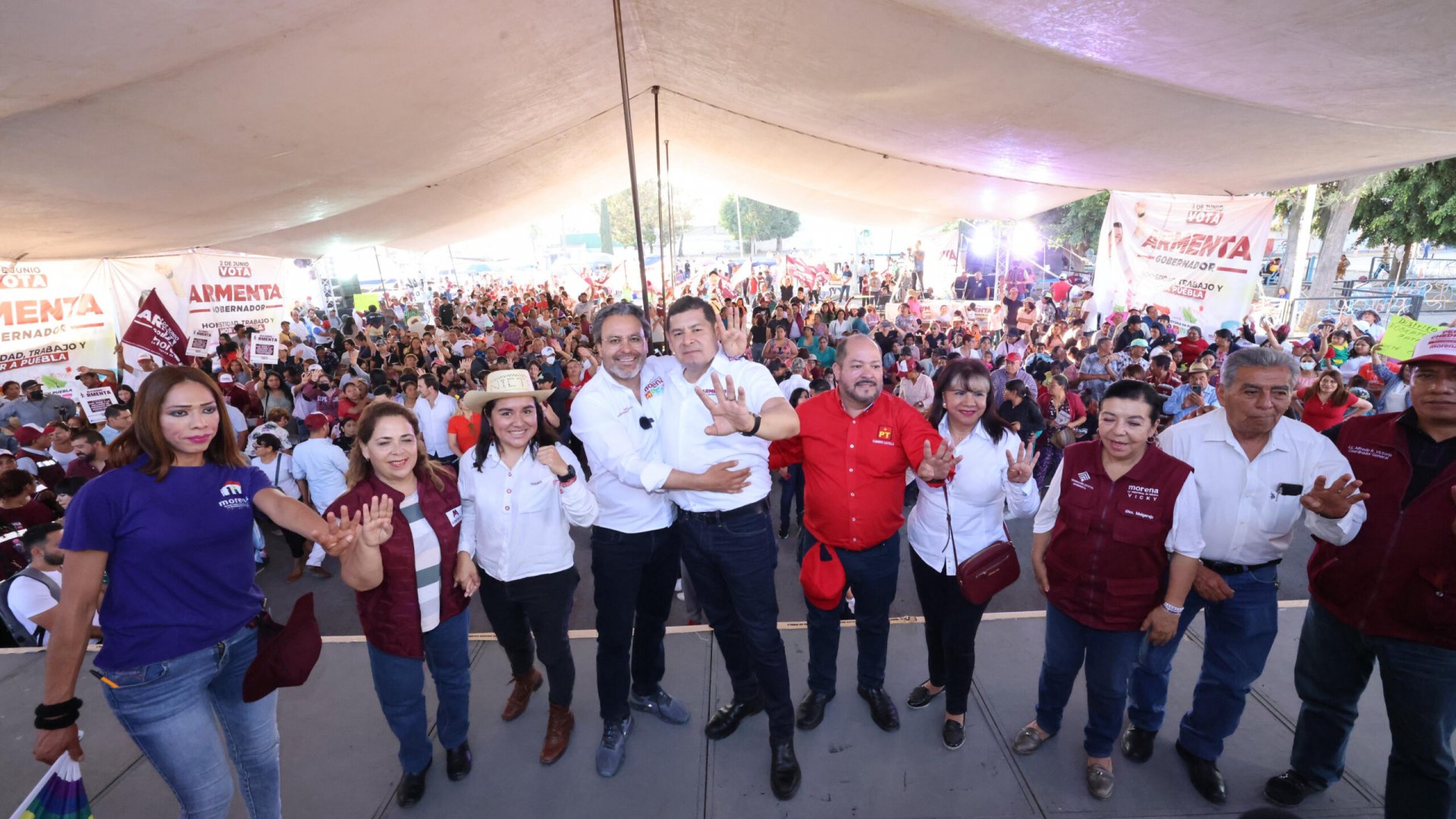 Agua y seguridad, prioridad en el próximo gobierno, ratifica Armenta