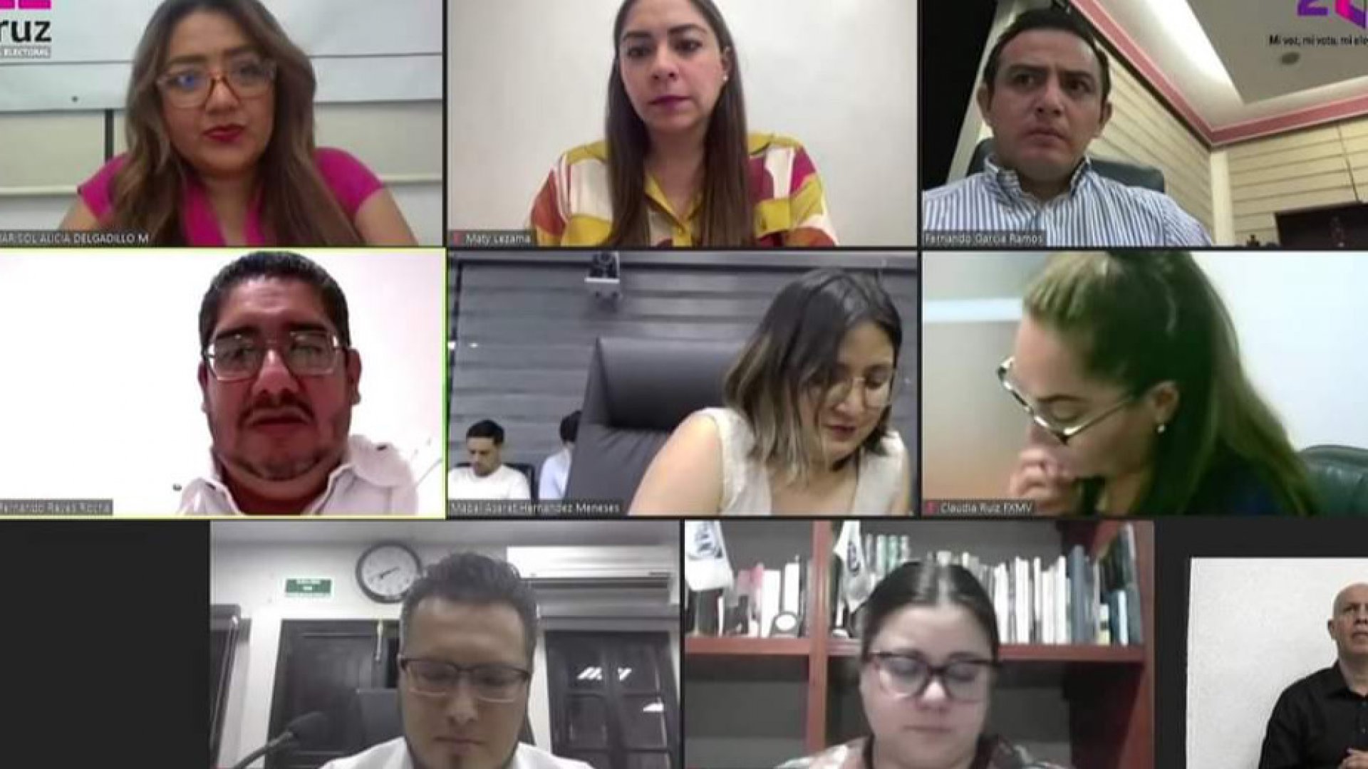 OPLE Veracruz aprueba método de selección para moderadores de los debates a diputaciones locales