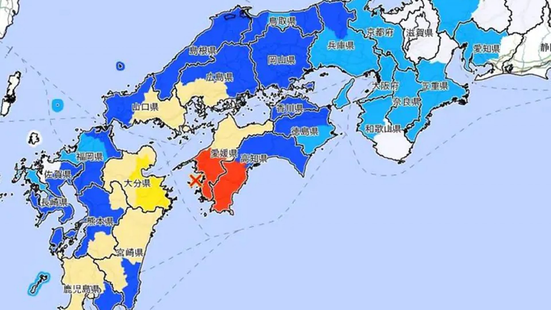Sacude a Japón sismo de 6.6 grados de magnitud