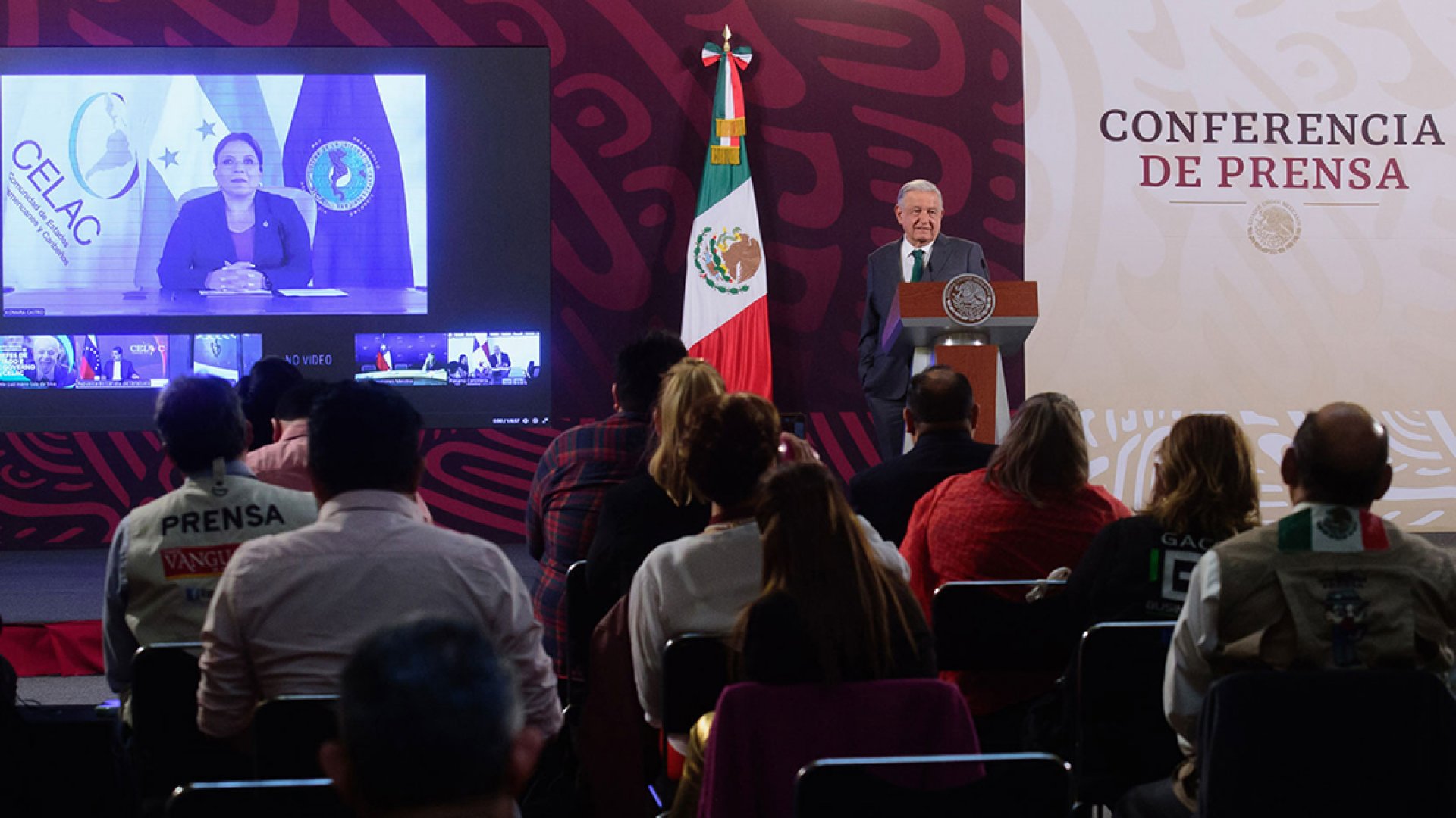 ‘Todos’ los países de Celac apoyan a México: AMLO