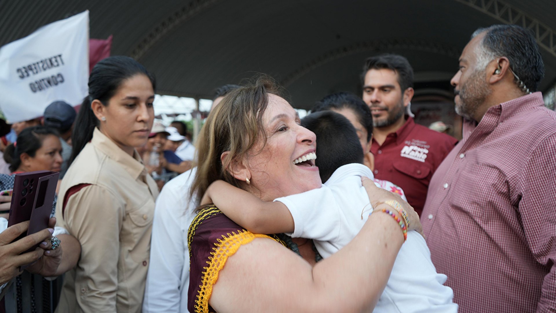 ‘Es tiempo de mujeres, pero también del sur de Veracruz’, afirma Rocío Nahle