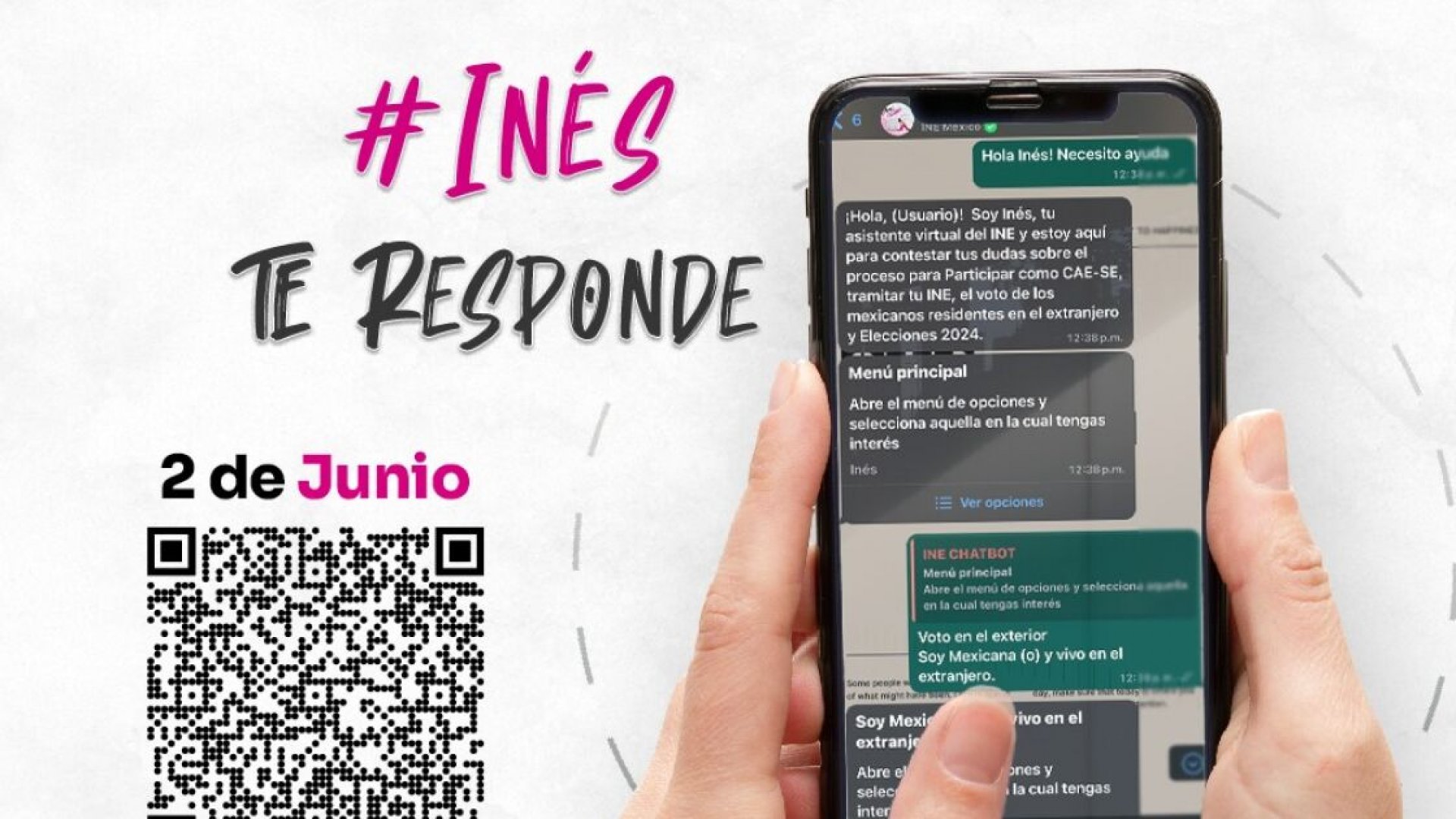 INE habilita chatbot en WhatsApp para combatir la desinformación electoral