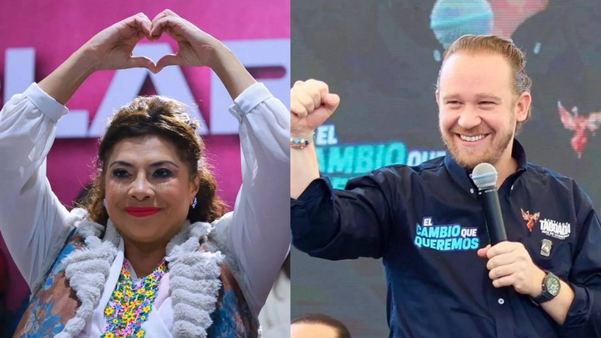 Encuesta EF: Clara Brugada, 42 %; Santiago Taboada, 37 %