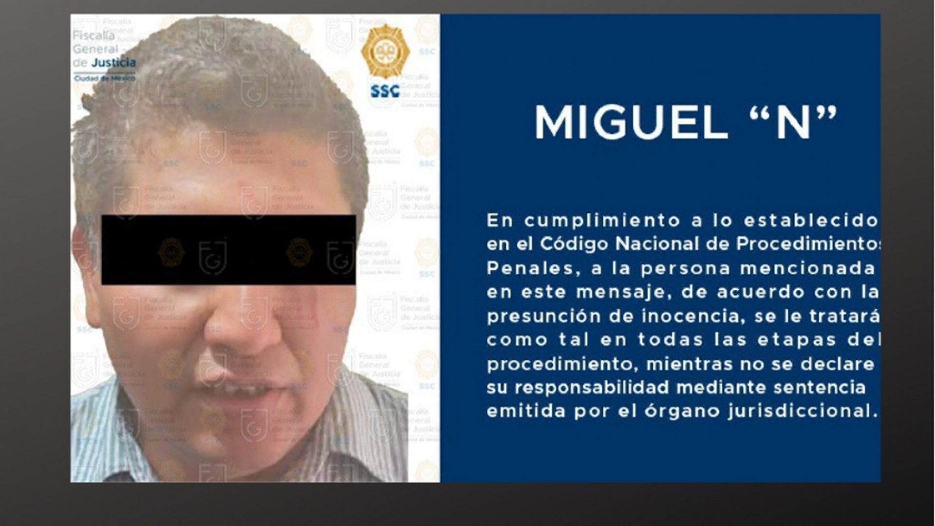 Vinculan a proceso a feminicida de Iztacalco