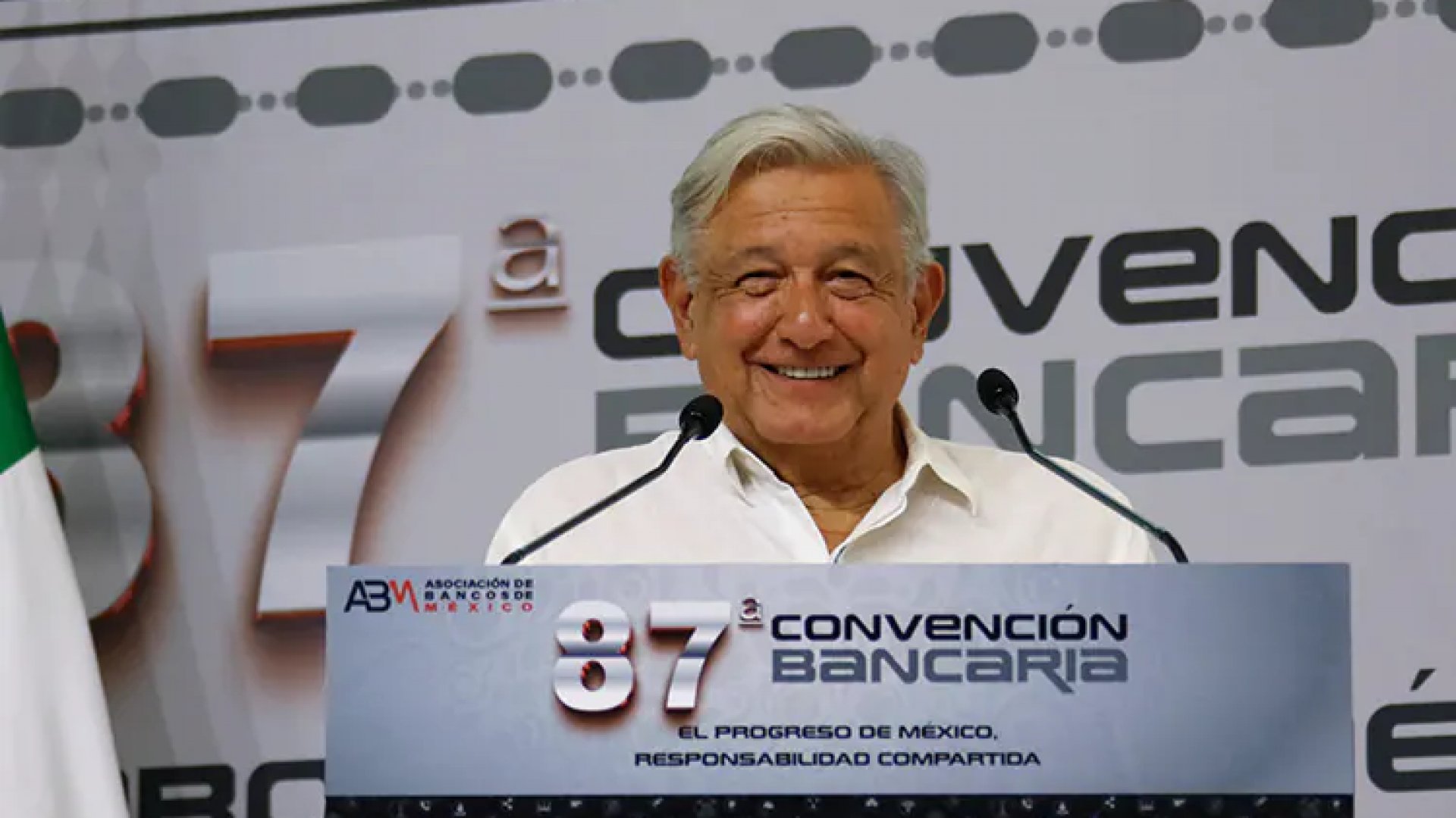 Clausura AMLO 87° Convención Bancaria en Acapulco