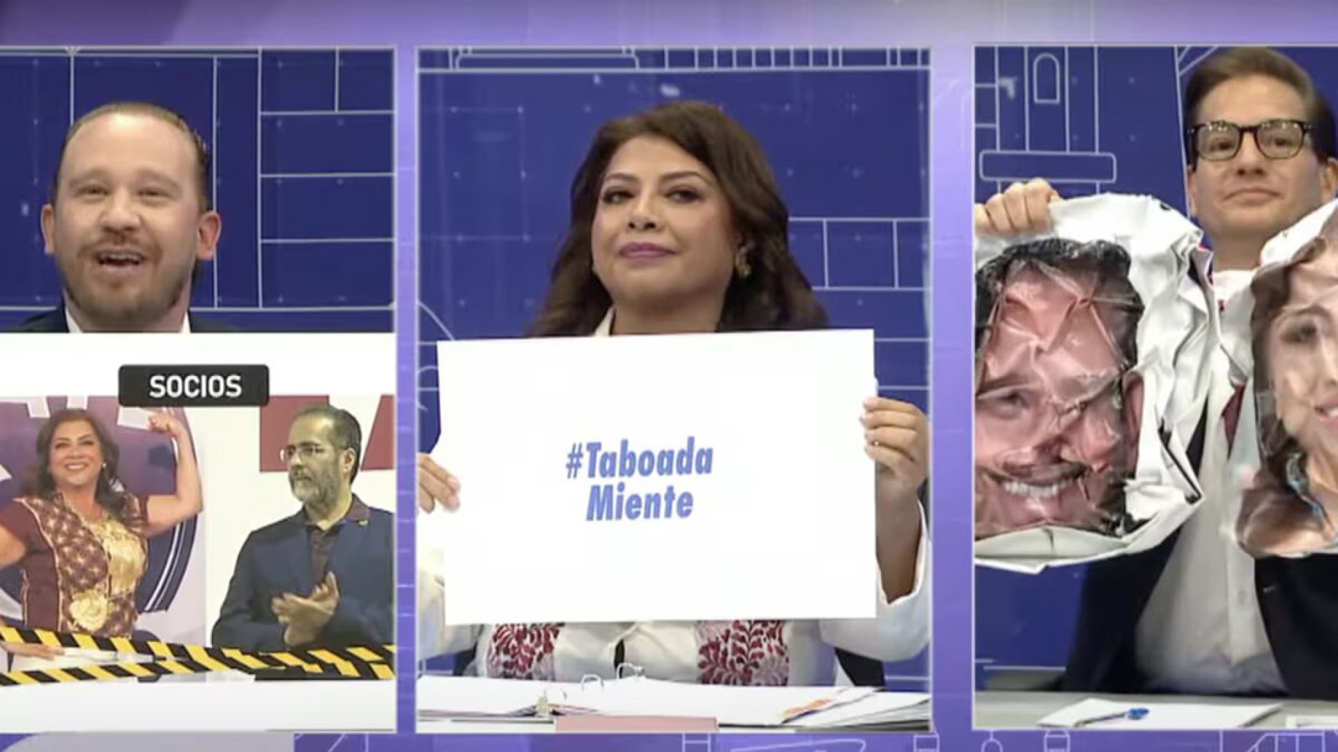 Tacha Brugada de mentiroso y farsante a Taboada