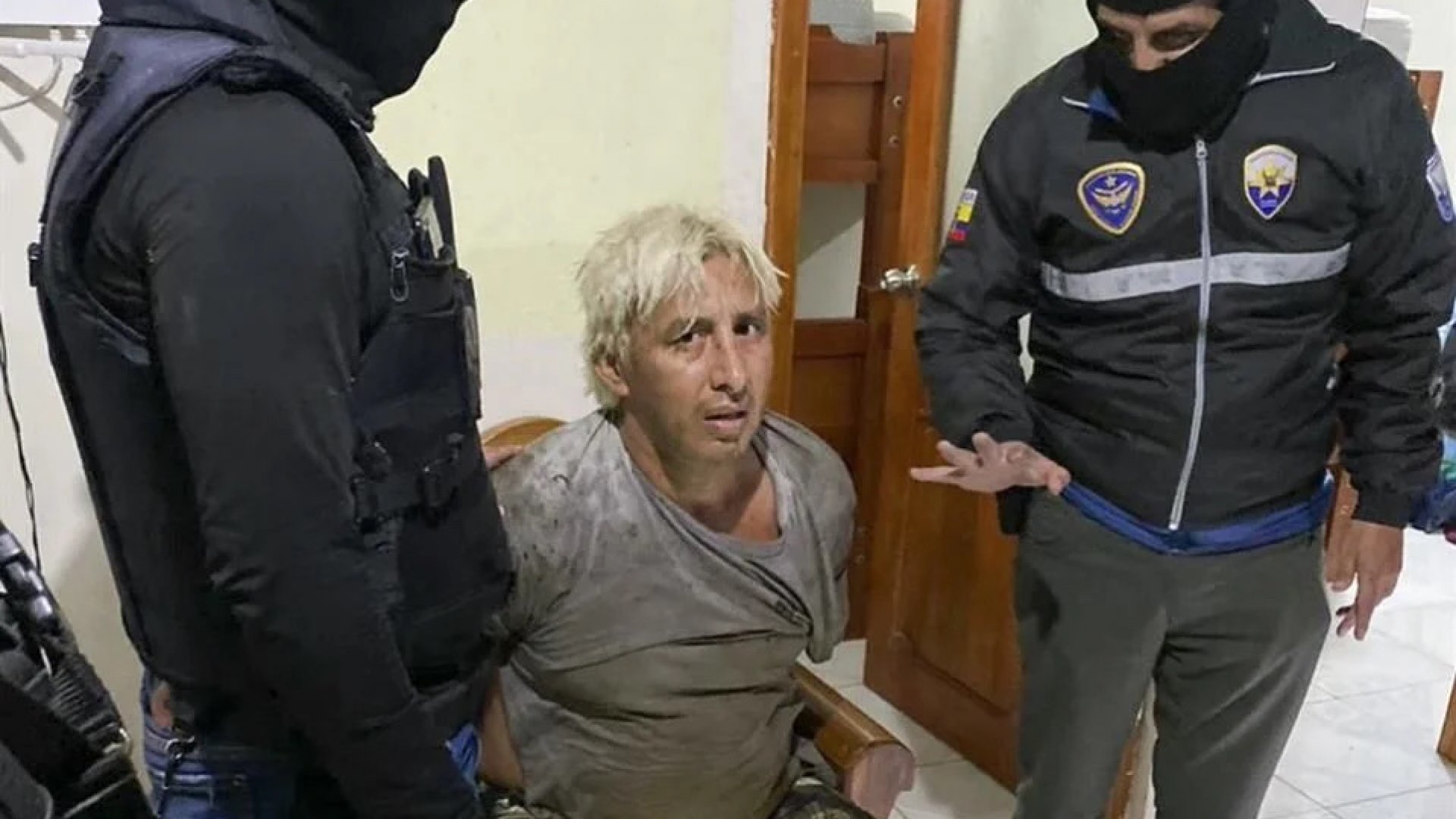 Captura Ecuador a capo fugado que amenazó a fiscal