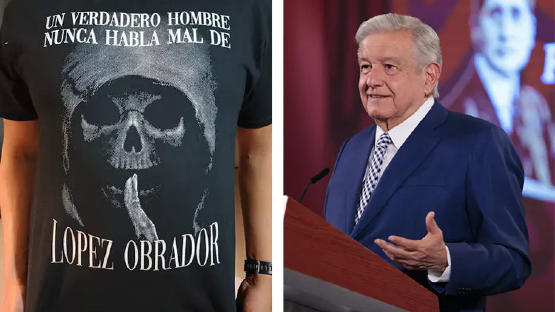 ‘No nos metamos en eso’, dice AMLO sobre creencia en la Santa Muerte