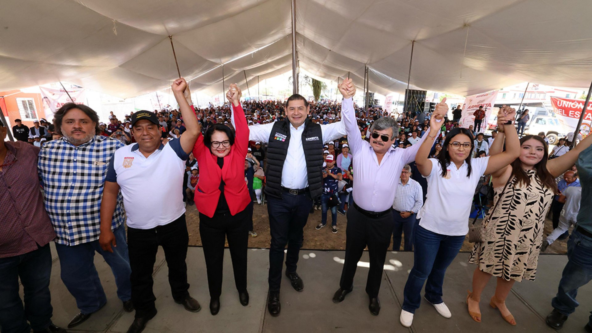 Armenta está con la clase trabajadora para impulsar empleo