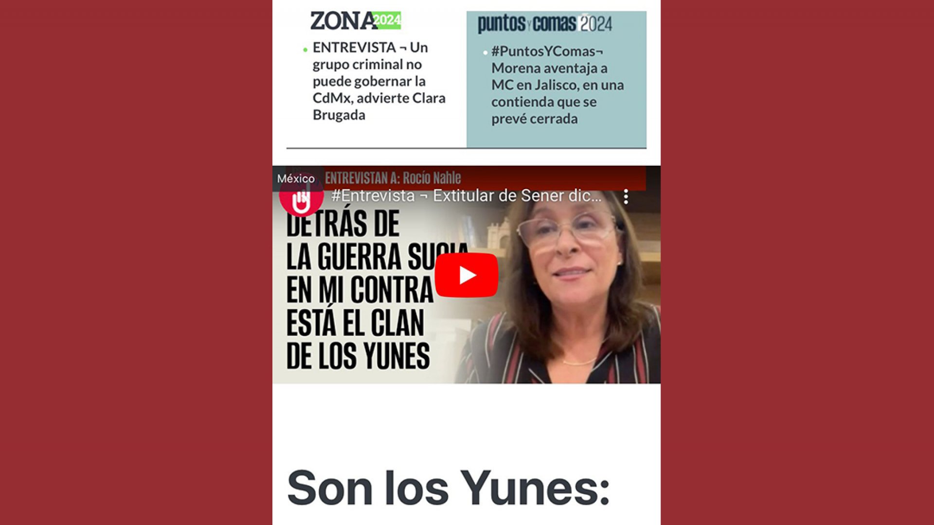 Detrás de la campaña difamatoria están los Yunes: Rocío Nahle