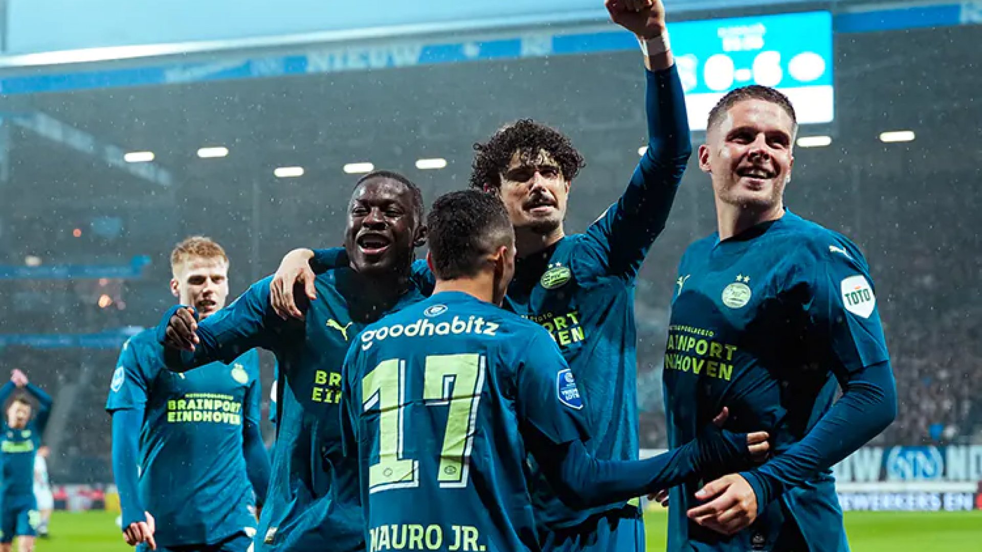 Goleada del PSV lo pone como virtual campeón de la Eredivisie
